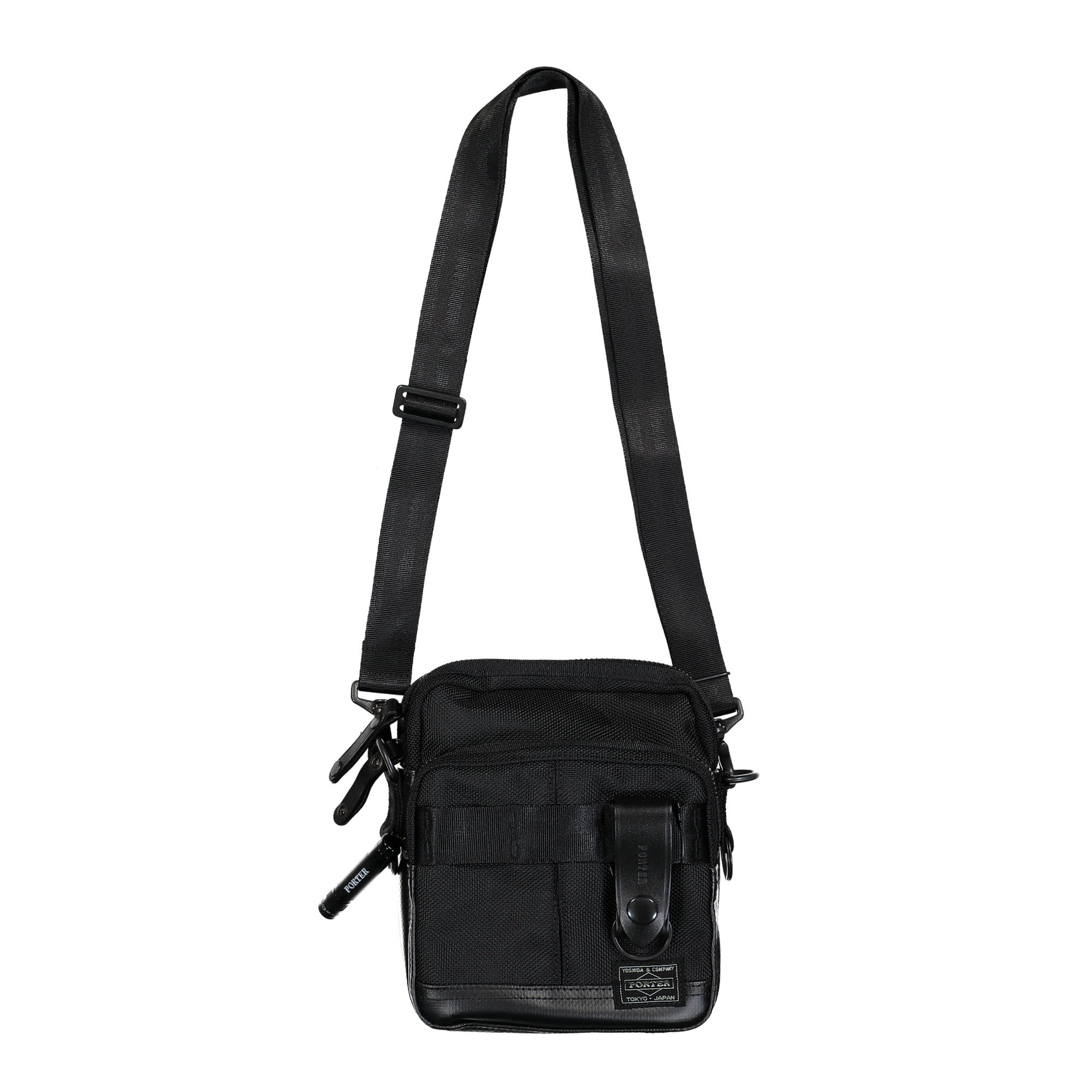 Porter-Yoshida & Co. Heat Shoulder Bag Black Shoulder & Cross Body Bags 703-06977-10 | Overkill