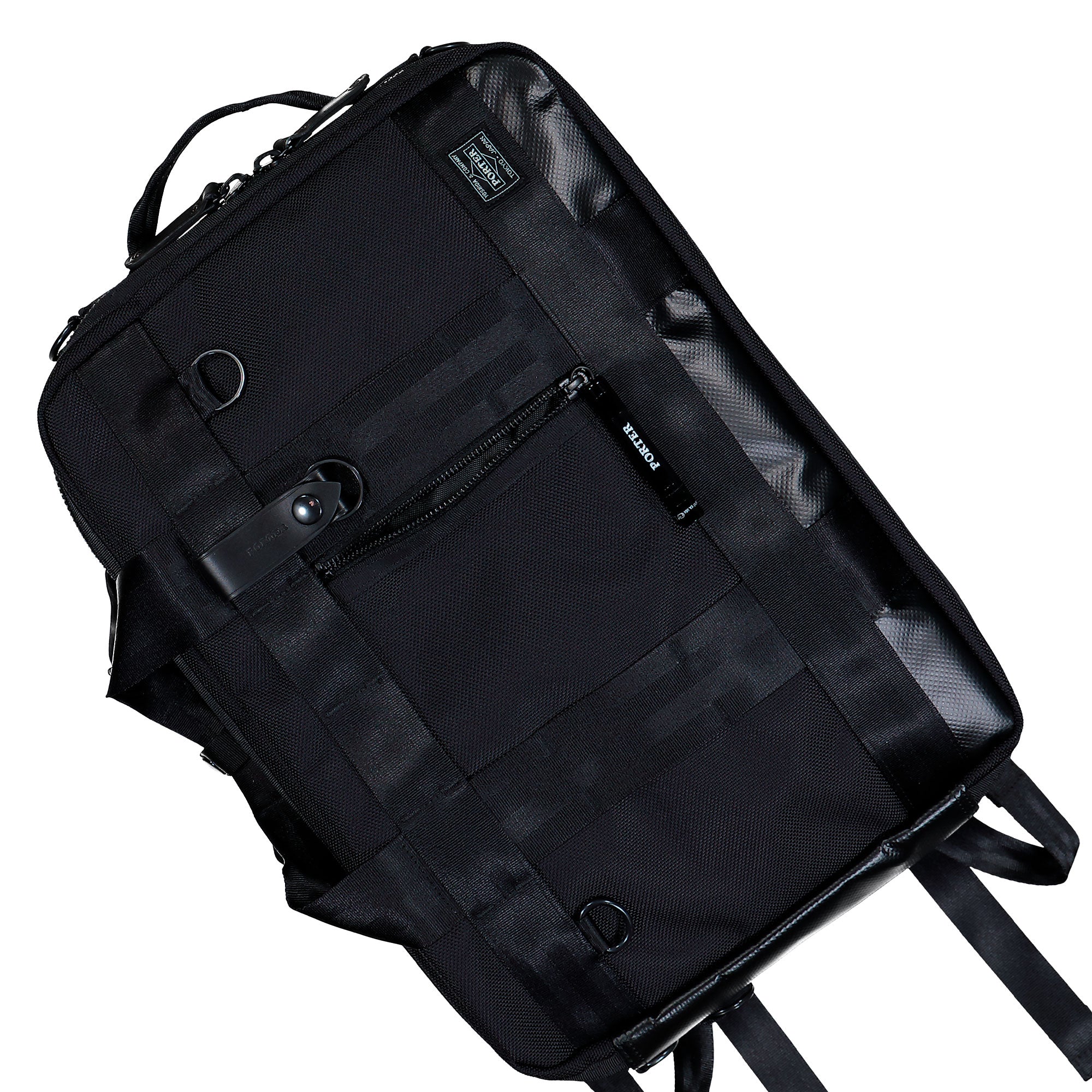 Porter-Yoshida & Co. Heat 3Way Briefcase Black Briefcases & Messenger Bags 703-06980-10 Detail View 5 | Overkill