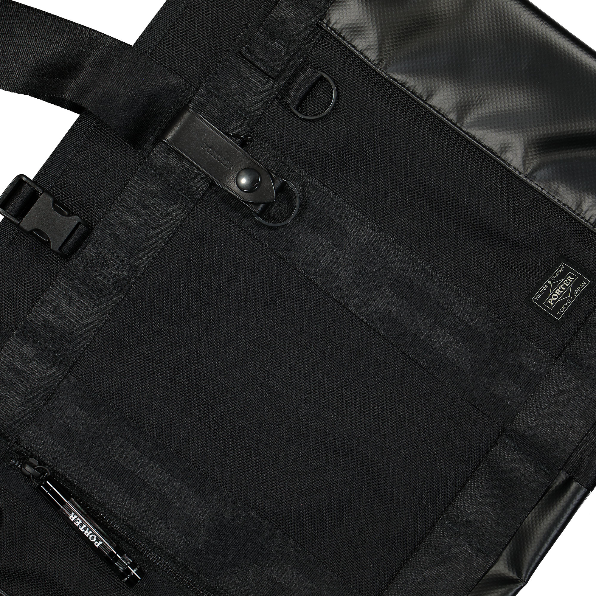 Porter-Yoshida & Co. Heat Tote Bag Black Tote Bags & Shoppers Detail view 2 | Overkill