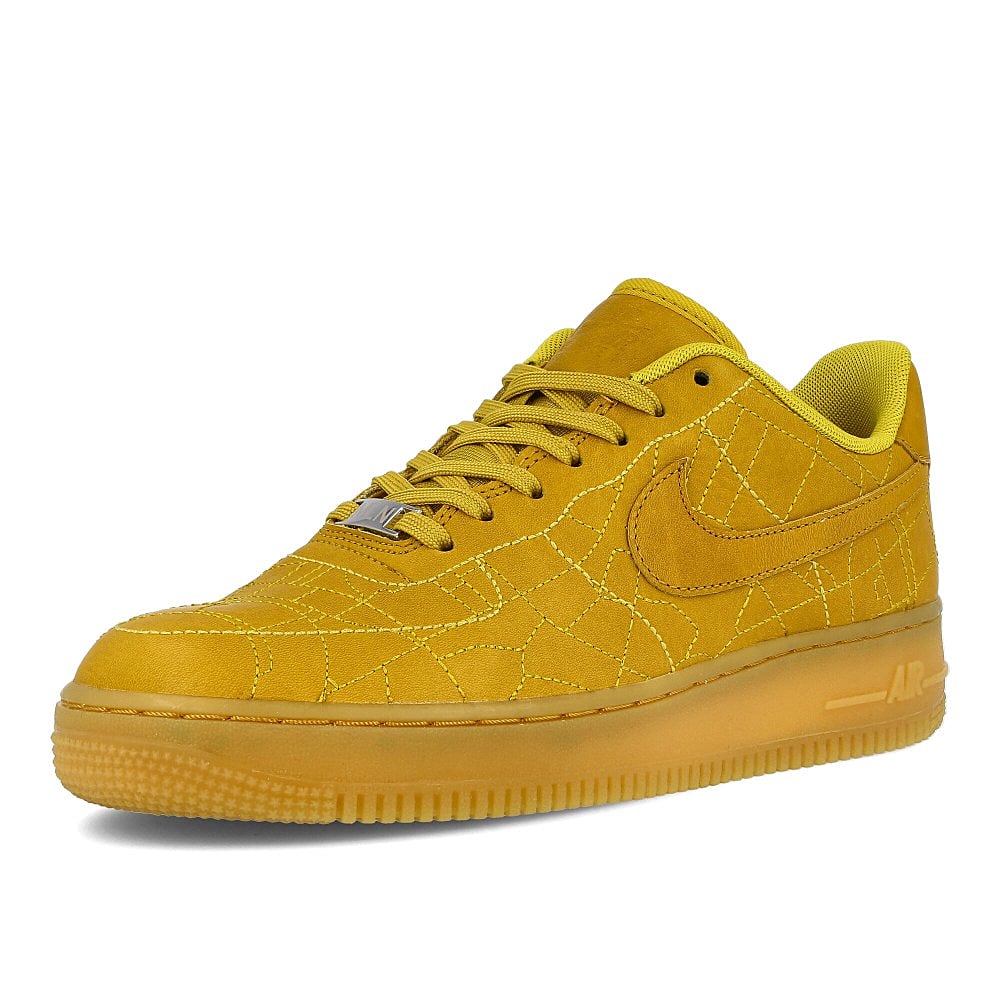 Nike wmns air force 1 07 fw qs Dark Citron-Dark Citron Sneakers Close Up | Overkill