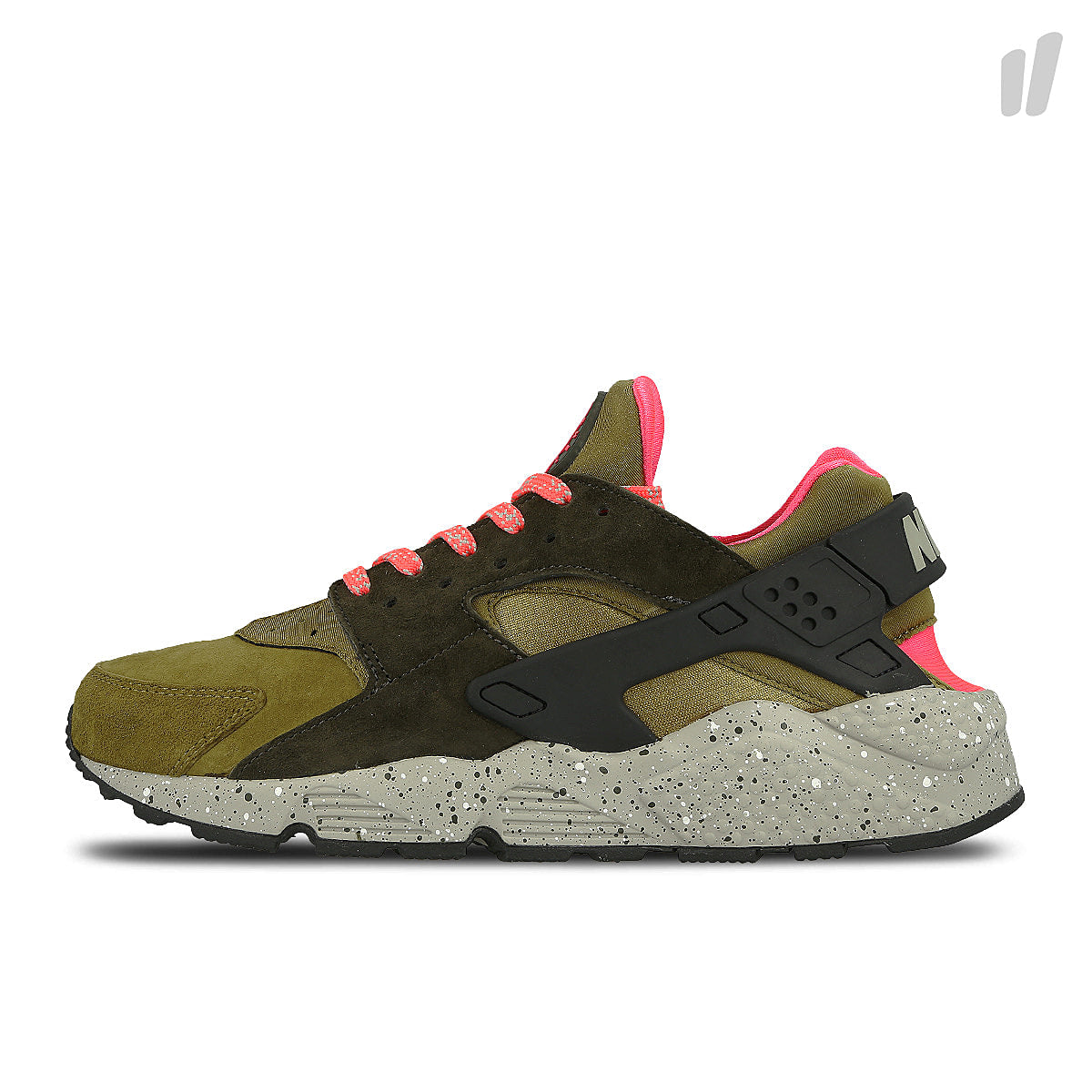 Nike air huarache run premium Desert Moss-Cobblestone - Cargo Khaki Low Top Sneakers 704830 302 | Overkill