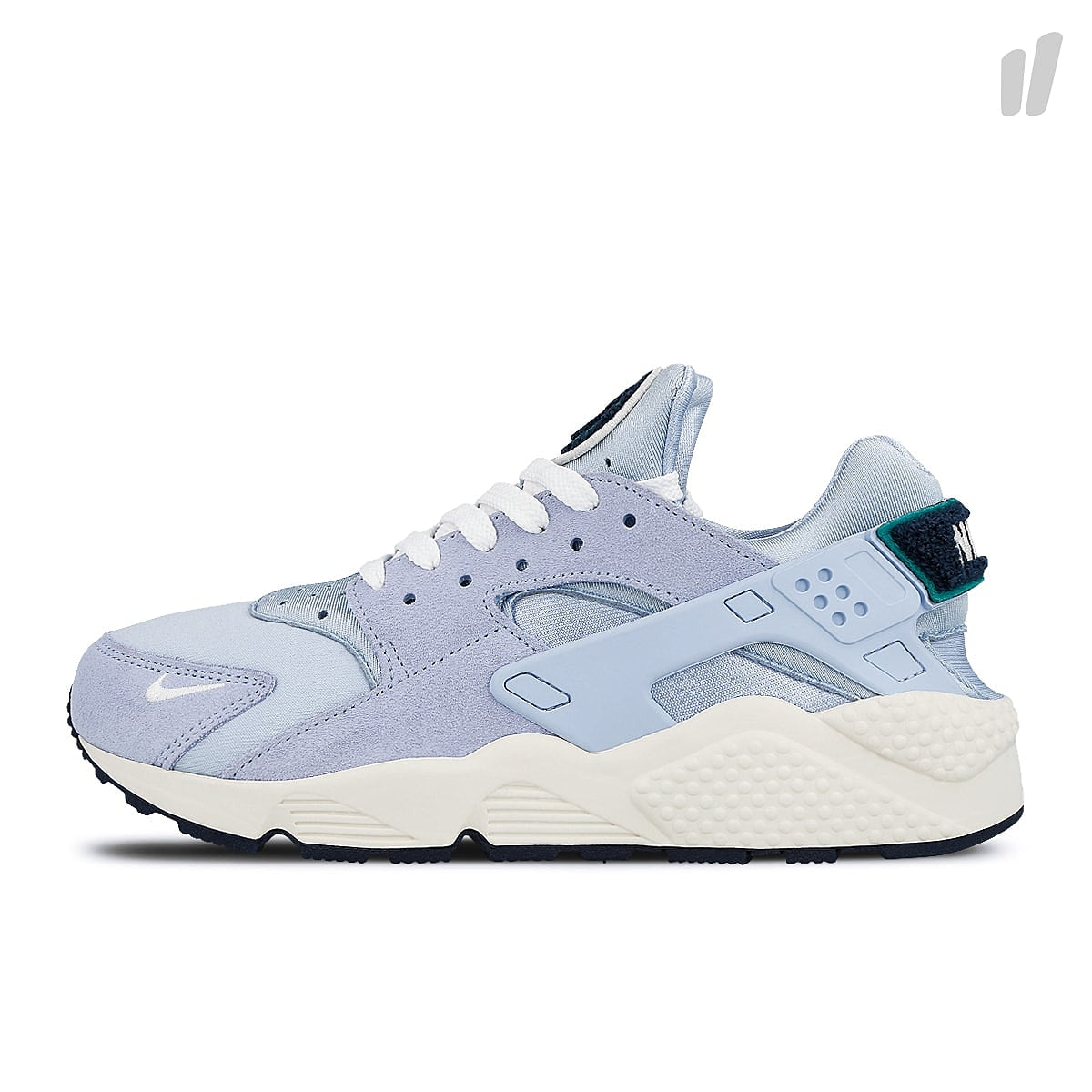 Nike air huarache run premium Royal Tint / Sail - Blue Void - Neptune Green Low Top Sneakers 704830 403 | Overkill