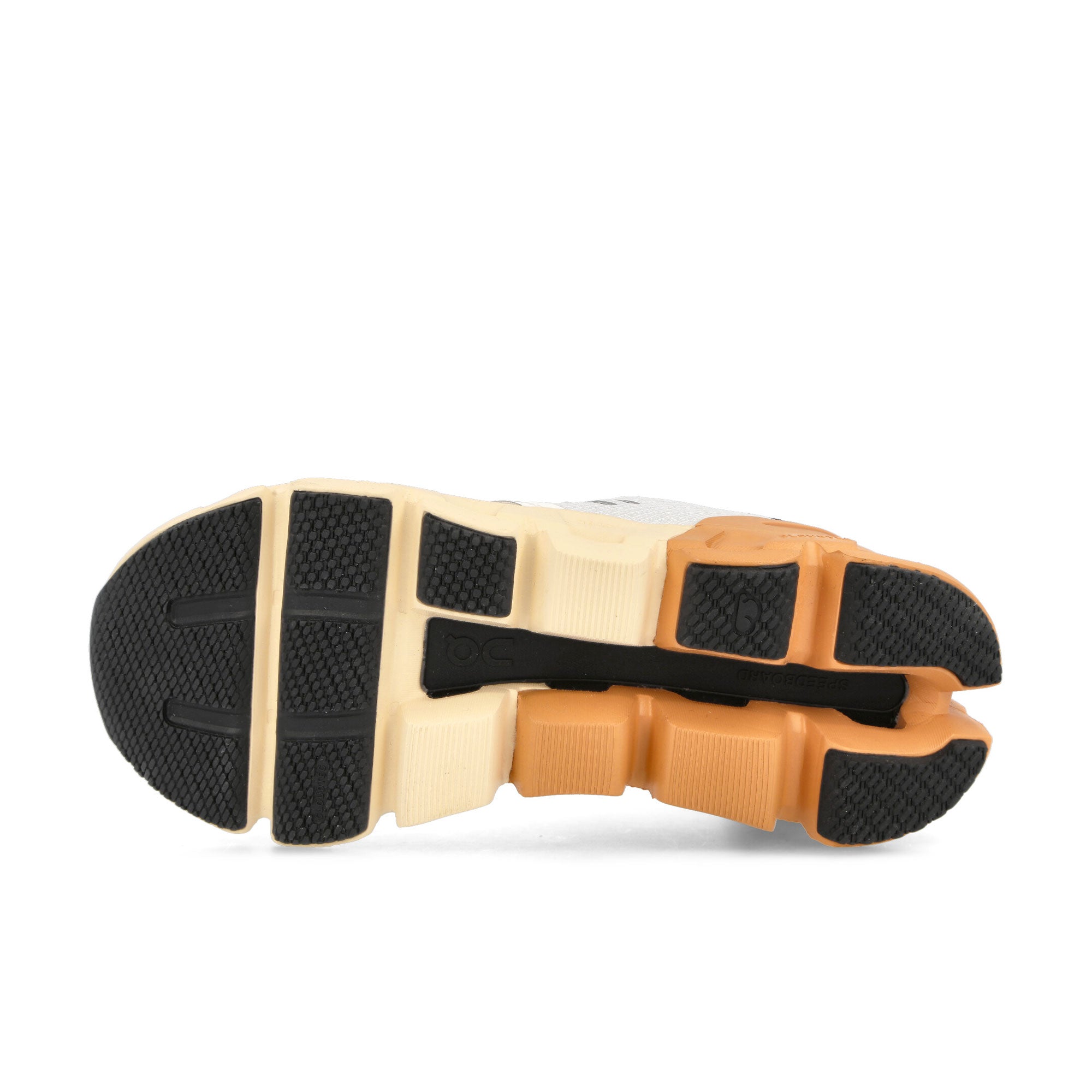 On Cloudflyer 4 White / Copper Low Top Sneakers 71.98667 Detail View 2 | Overkill