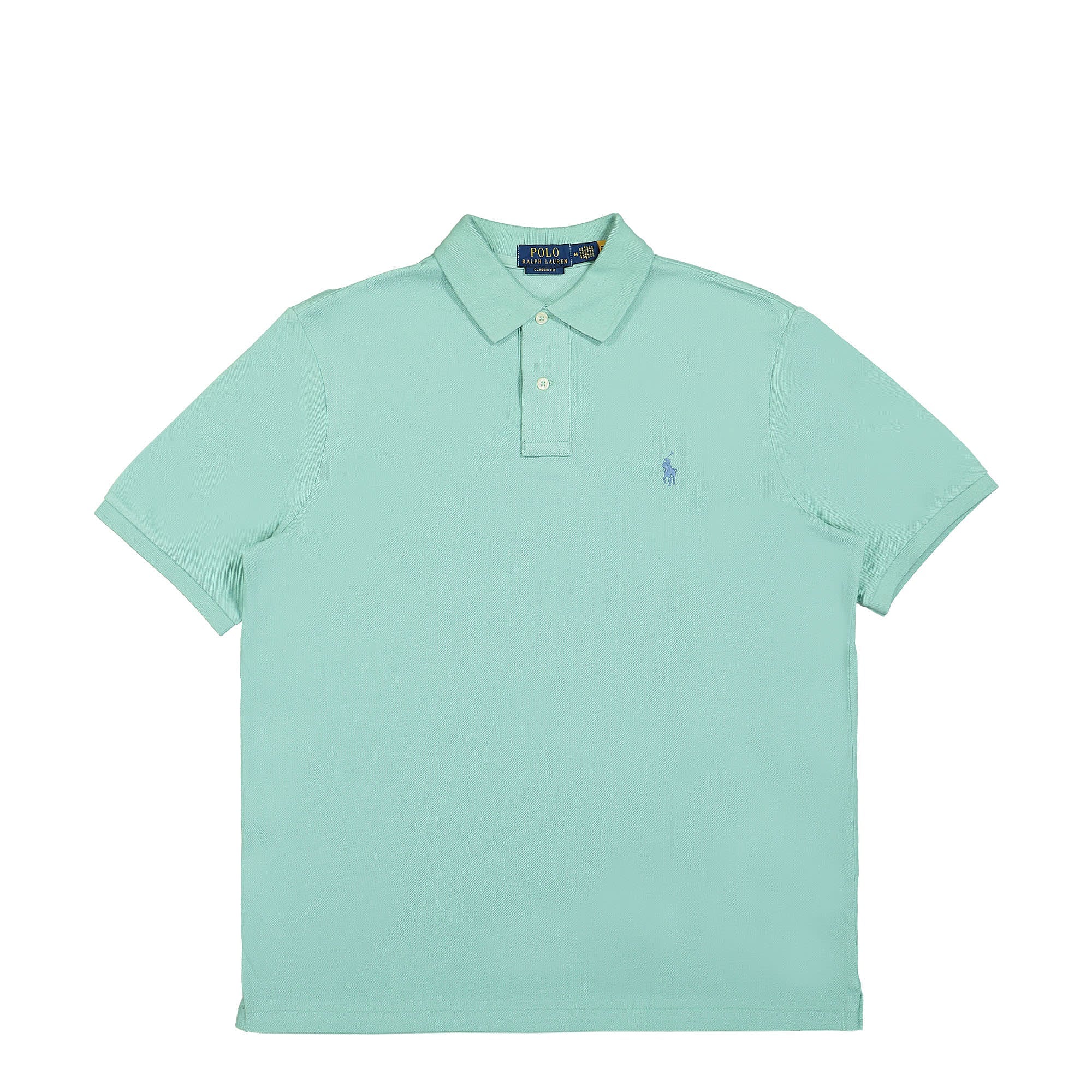 Polo Ralph Lauren Classic Piqué Poloshirt Celadon Polo Shirts 710534735414 | Overkill