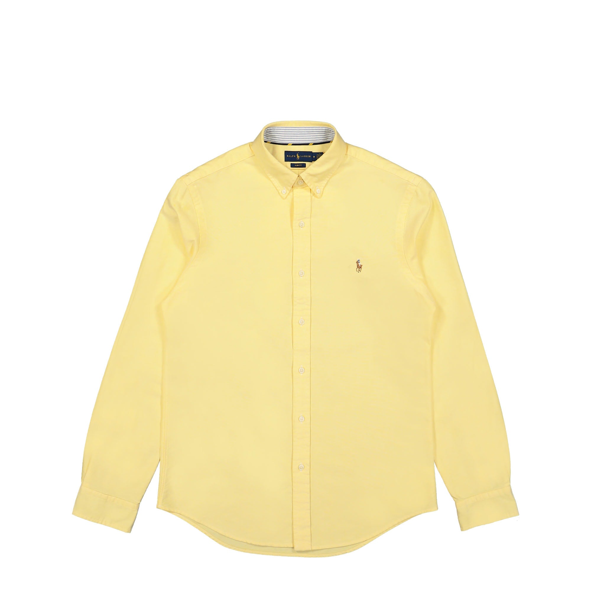 Polo Ralph Lauren Slim-Fit Oxford Shirt Yellow Shirts 710792161004 | Overkill