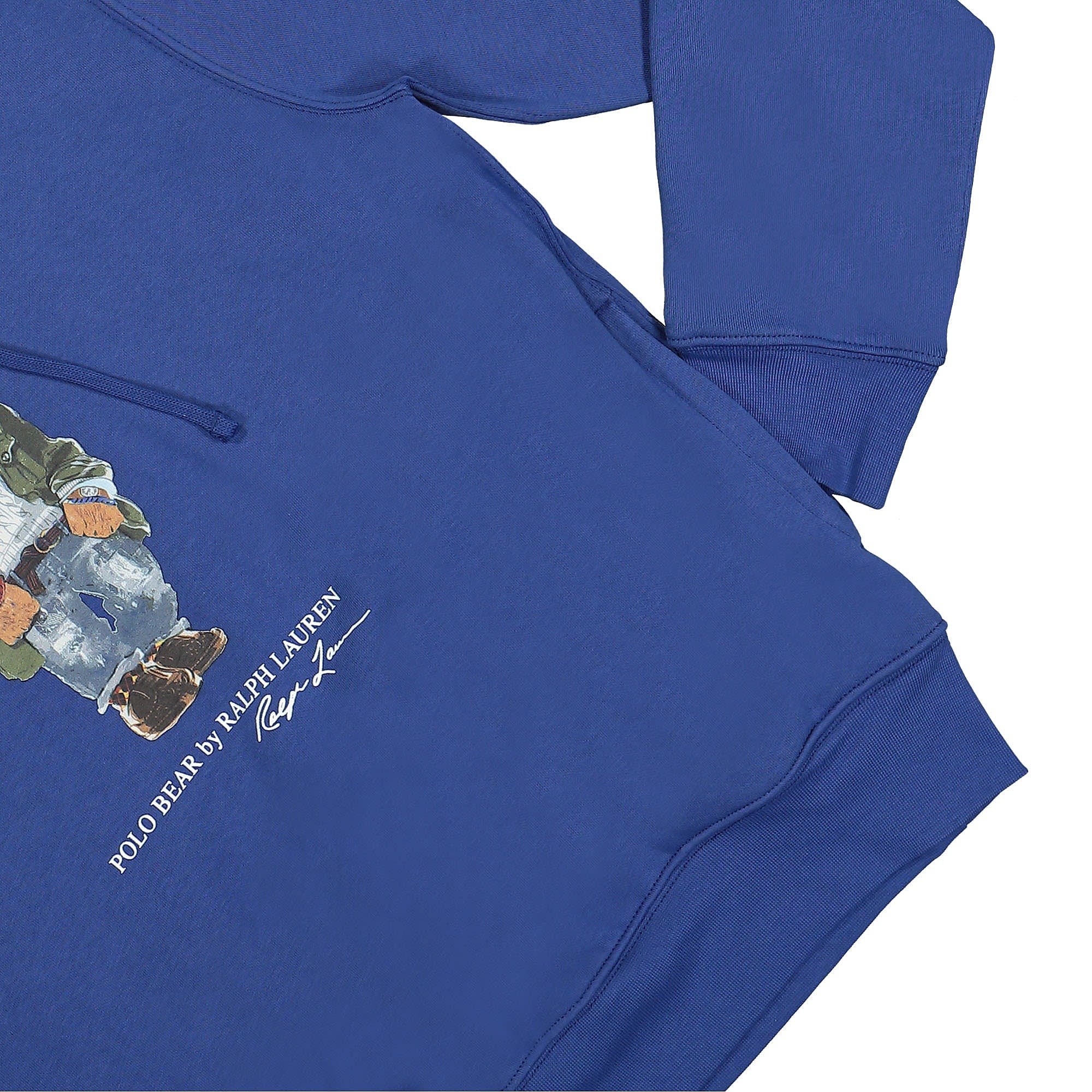 Polo Ralph Lauren Polo Bear Fleece Hoodie Beach Royal Blue Hoodies Detailfoto | Overkill