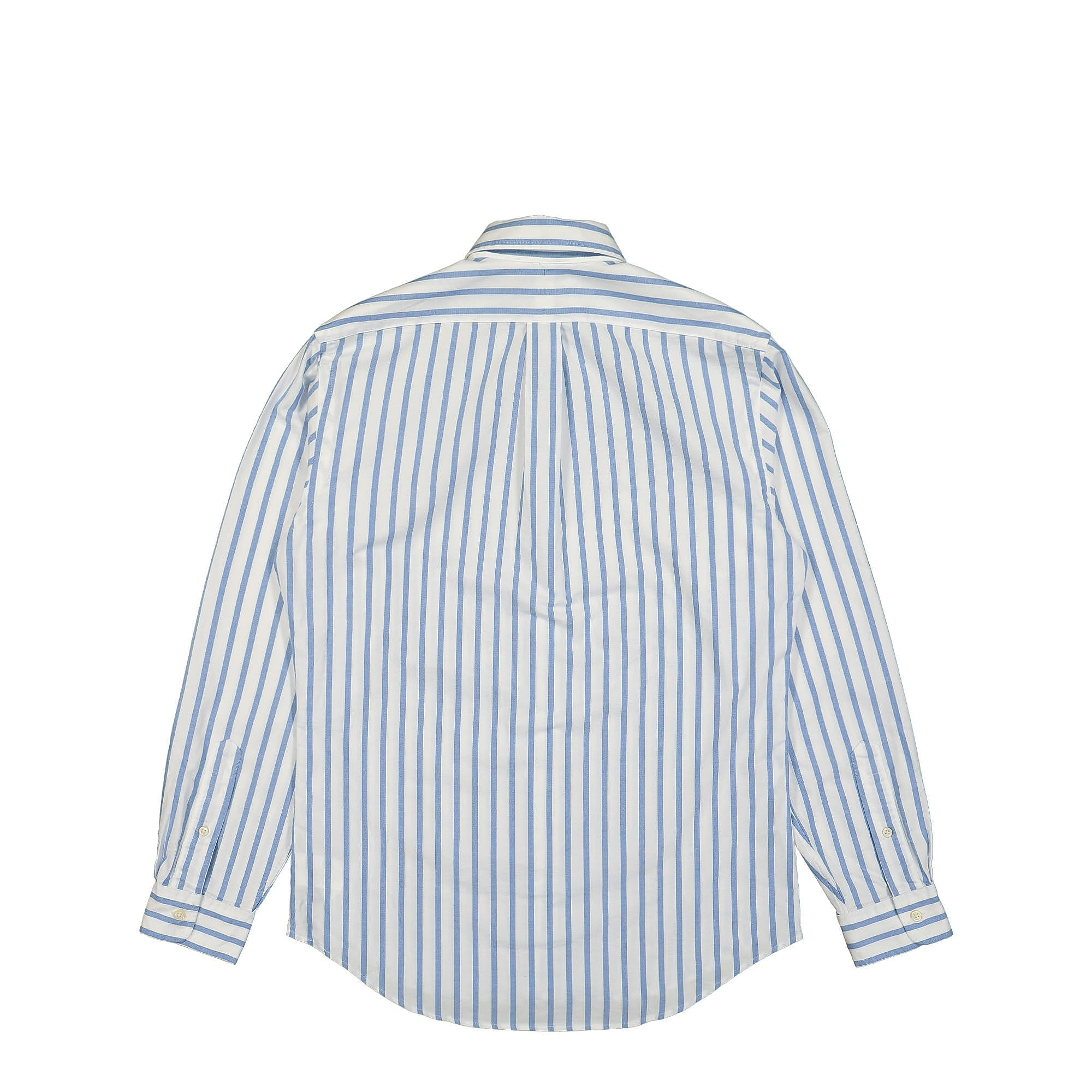 Polo Ralph Lauren Custom Fit Striped Oxford Shirt Blue / White Shirts Material | Overkill