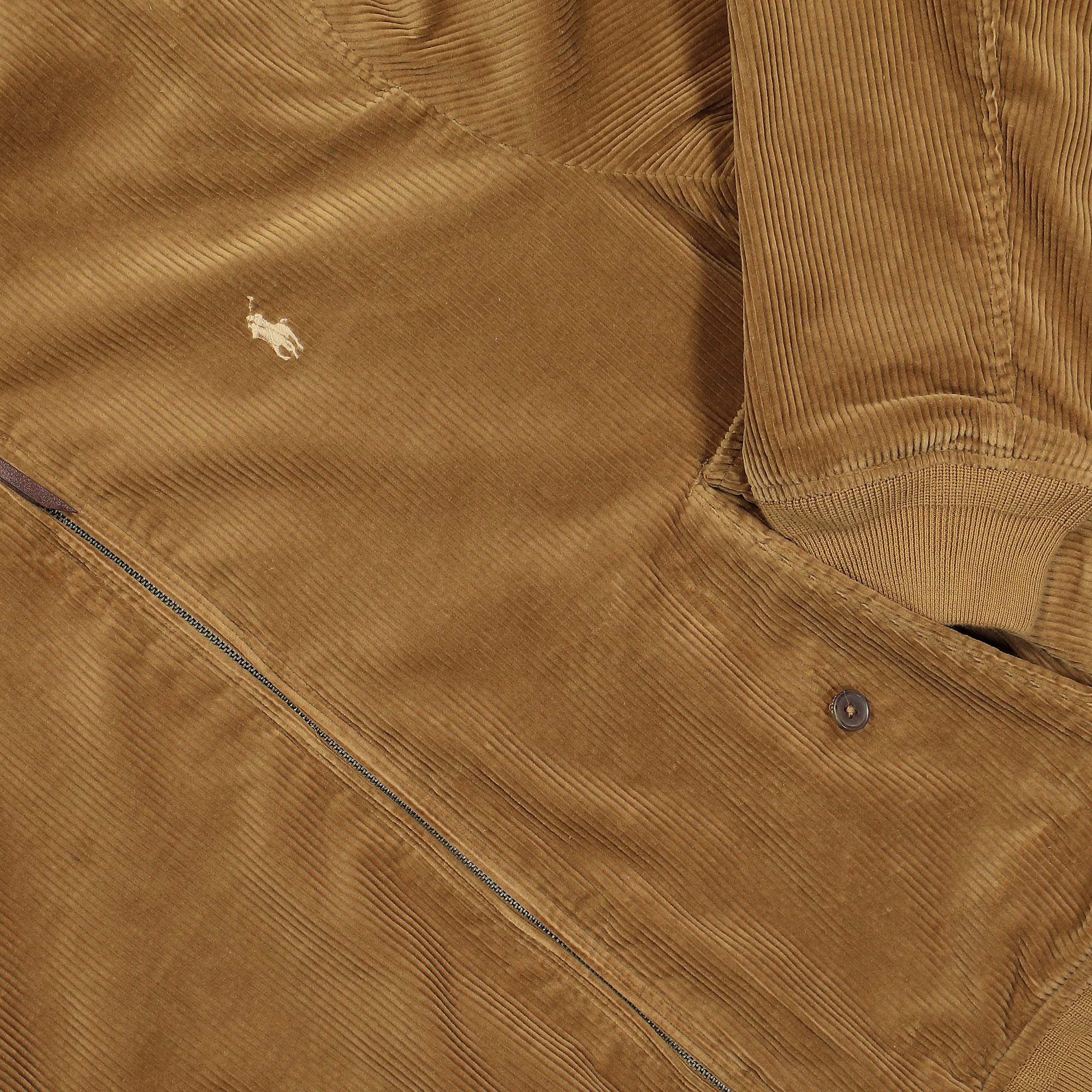 Polo Ralph Lauren Corduroy WB-Lined Shirt Jacket Dispatch Tan Bomber & Varsity Jackets Detailfoto | Overkill