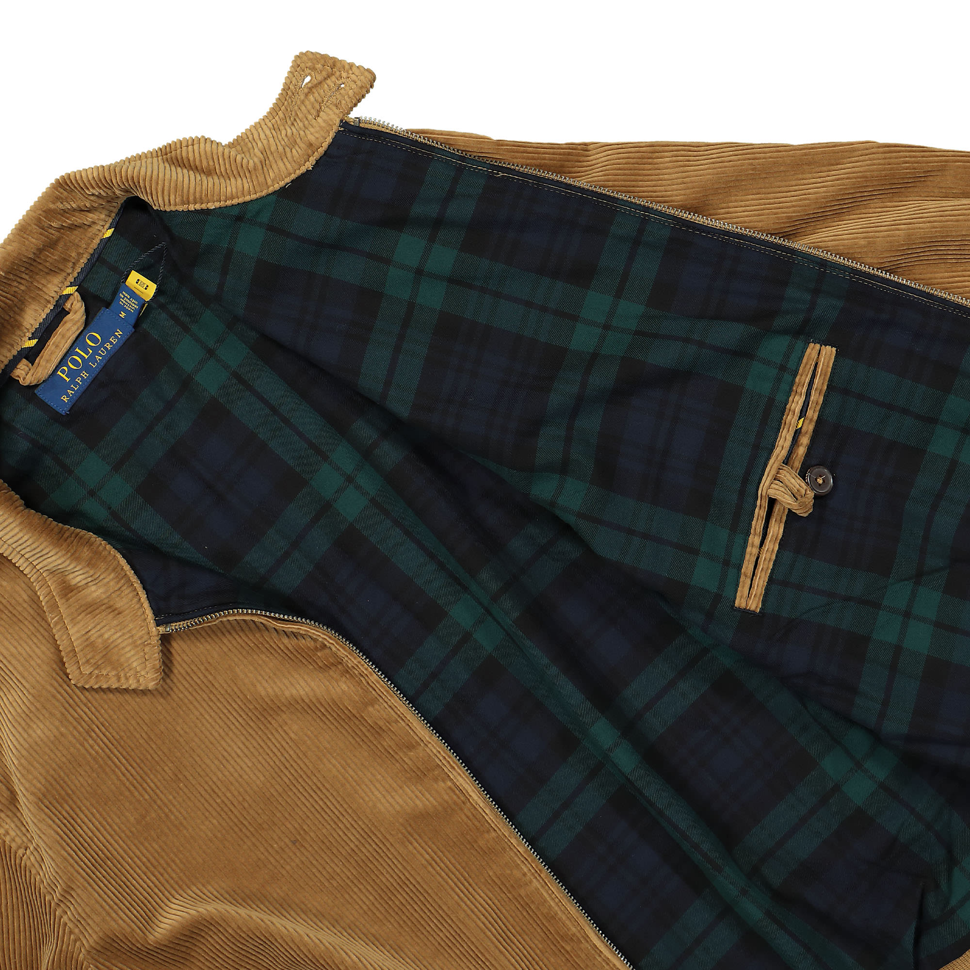 Polo Ralph Lauren Corduroy WB-Lined Shirt Jacket Dispatch Tan Bomber & Varsity Jackets Detail view 1 | Overkill