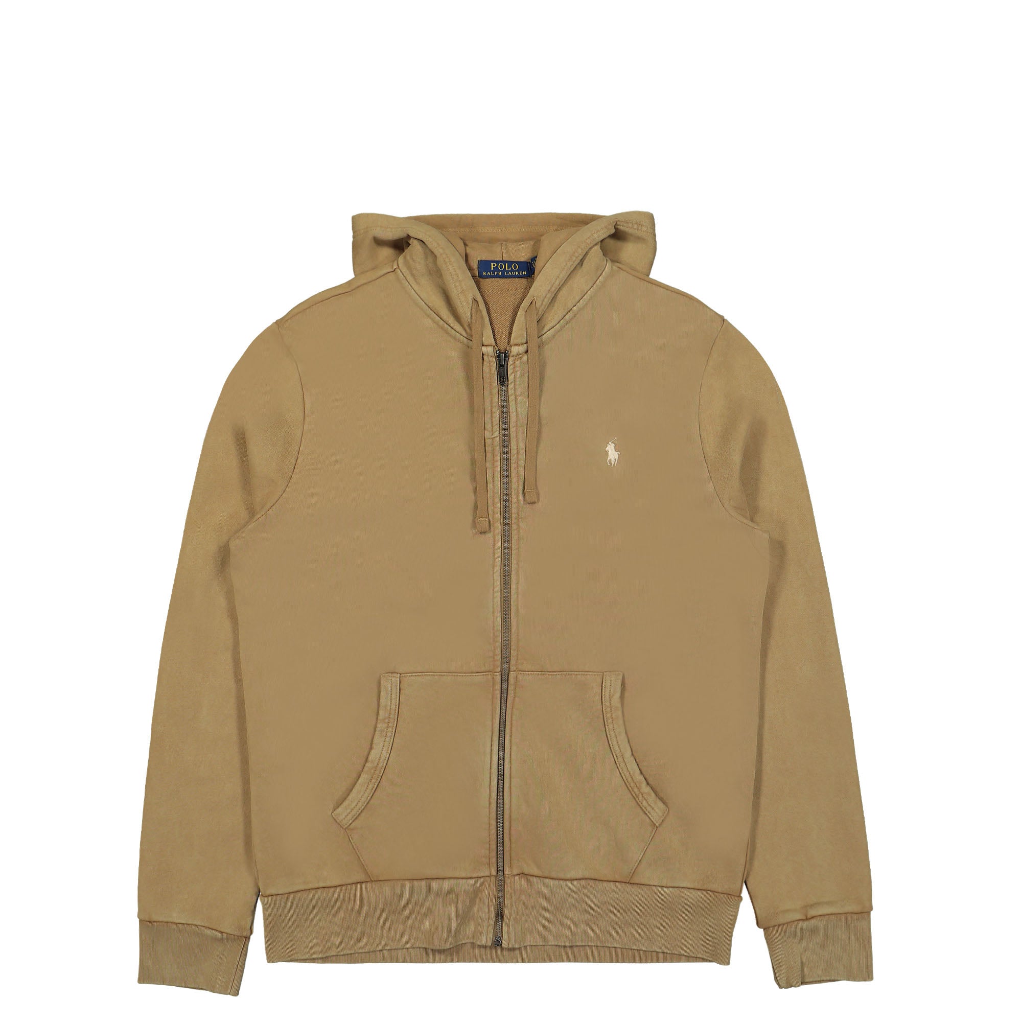 Polo Ralph Lauren Classics Long Sleeve Full-Zip Sweatshirt Hoodie Rustic Tan Hoodies 710916692004 | Overkill