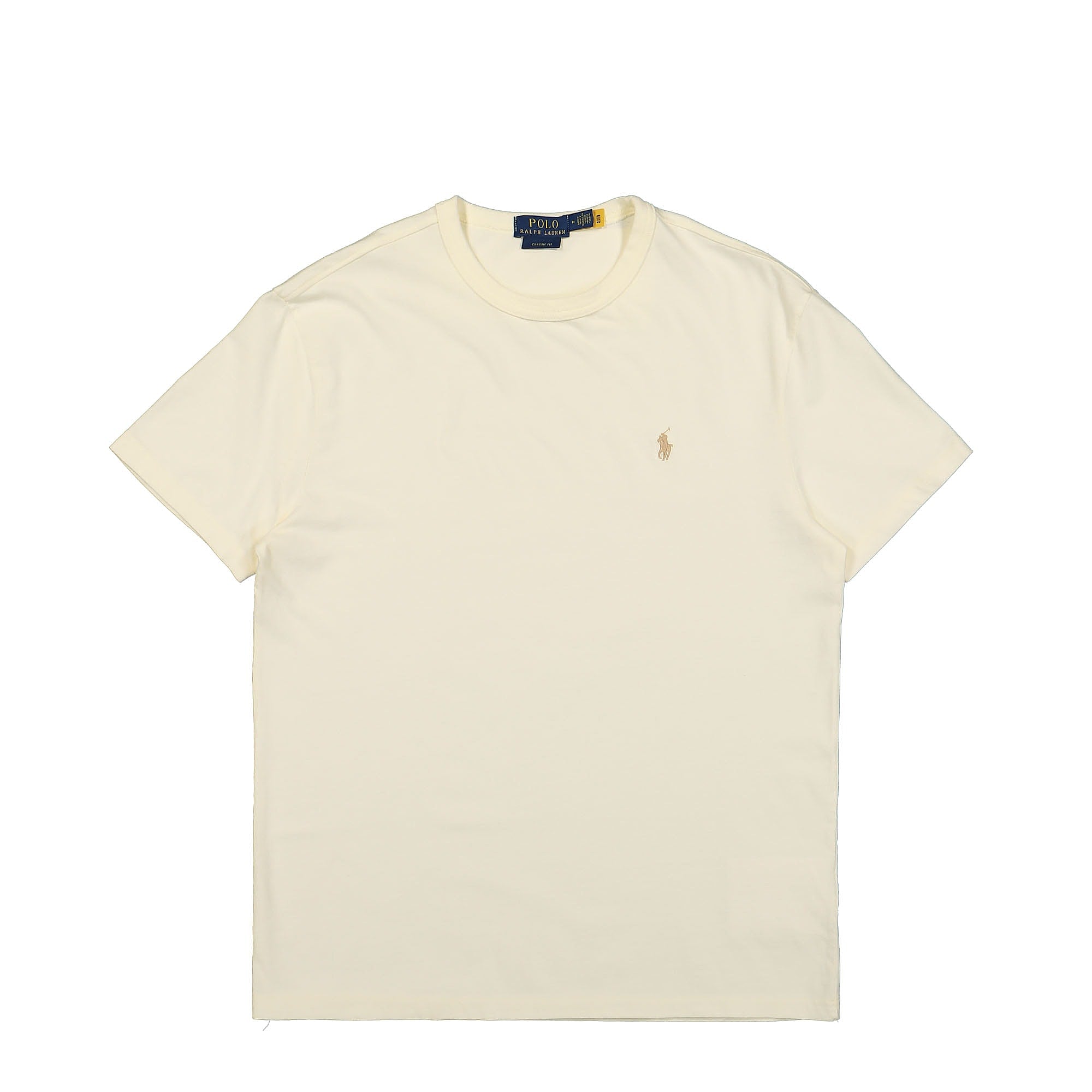Polo Ralph Lauren Classic-Fit Jersey T-Shirt Clubhouse Cream T-Shirts 710916698003 | Overkill