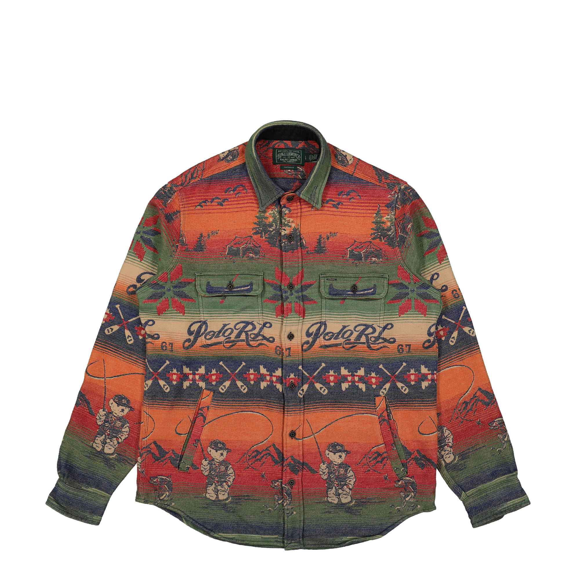 Polo Ralph Lauren AD Multi Cumatlos Multi Shirts 710916772001 | Overkill