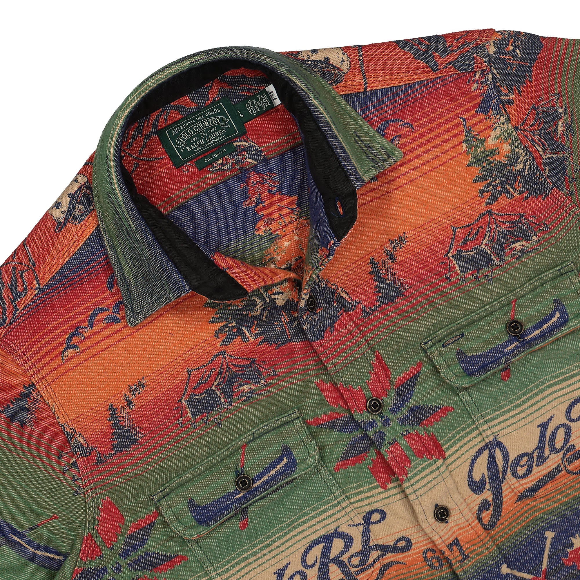 Polo Ralph Lauren AD Multi Cumatlos Multi Shirts Close-up | Overkill