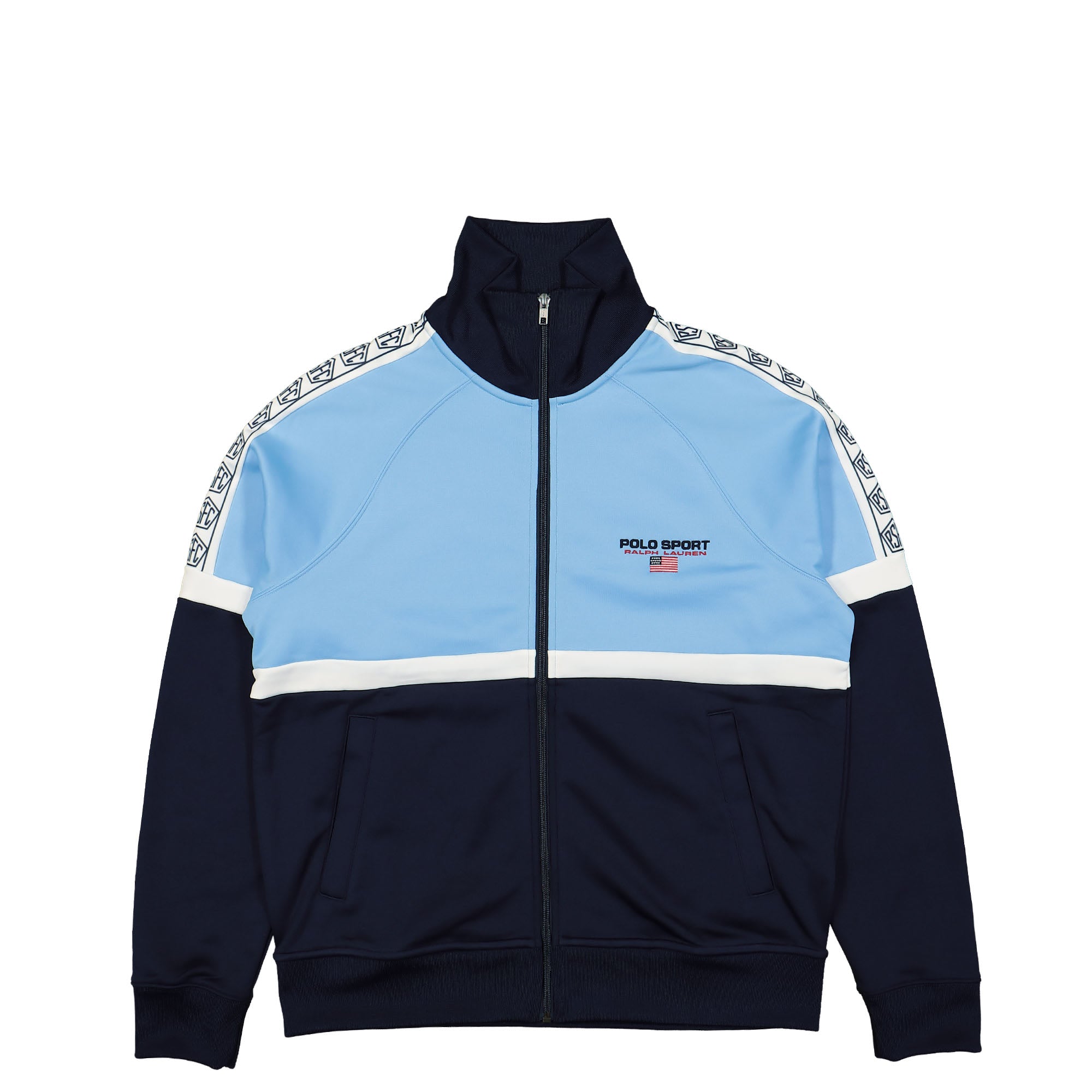 Polo Ralph Lauren Polo Sport Tricot Track Jacket Cruise Navy / Multi Track Jackets 710917961001 | Overkill