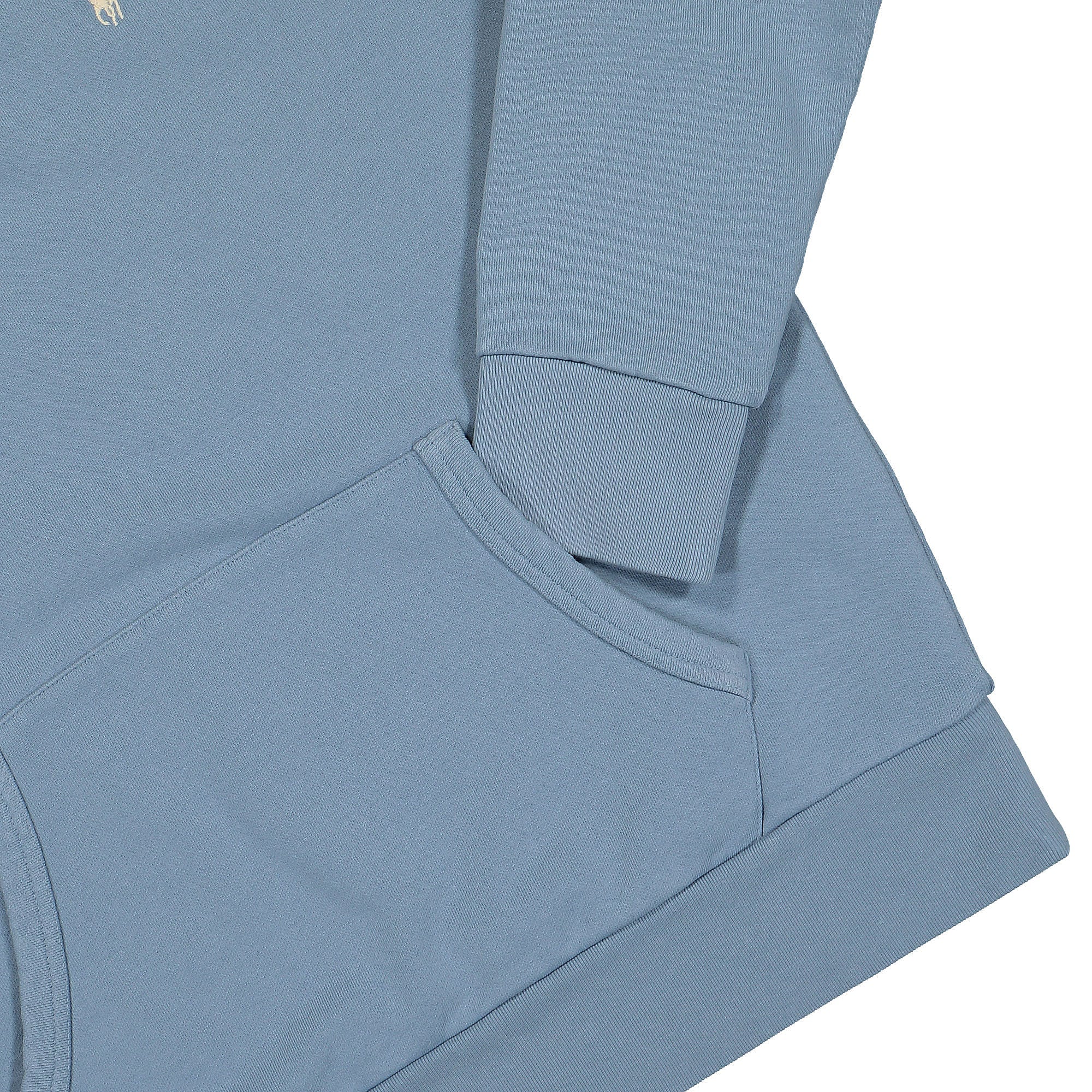 Polo Ralph Lauren Loopback Fleece Quarter-Zip Sweatshirt Channel Blue Sweatshirts Detailfoto | Overkill