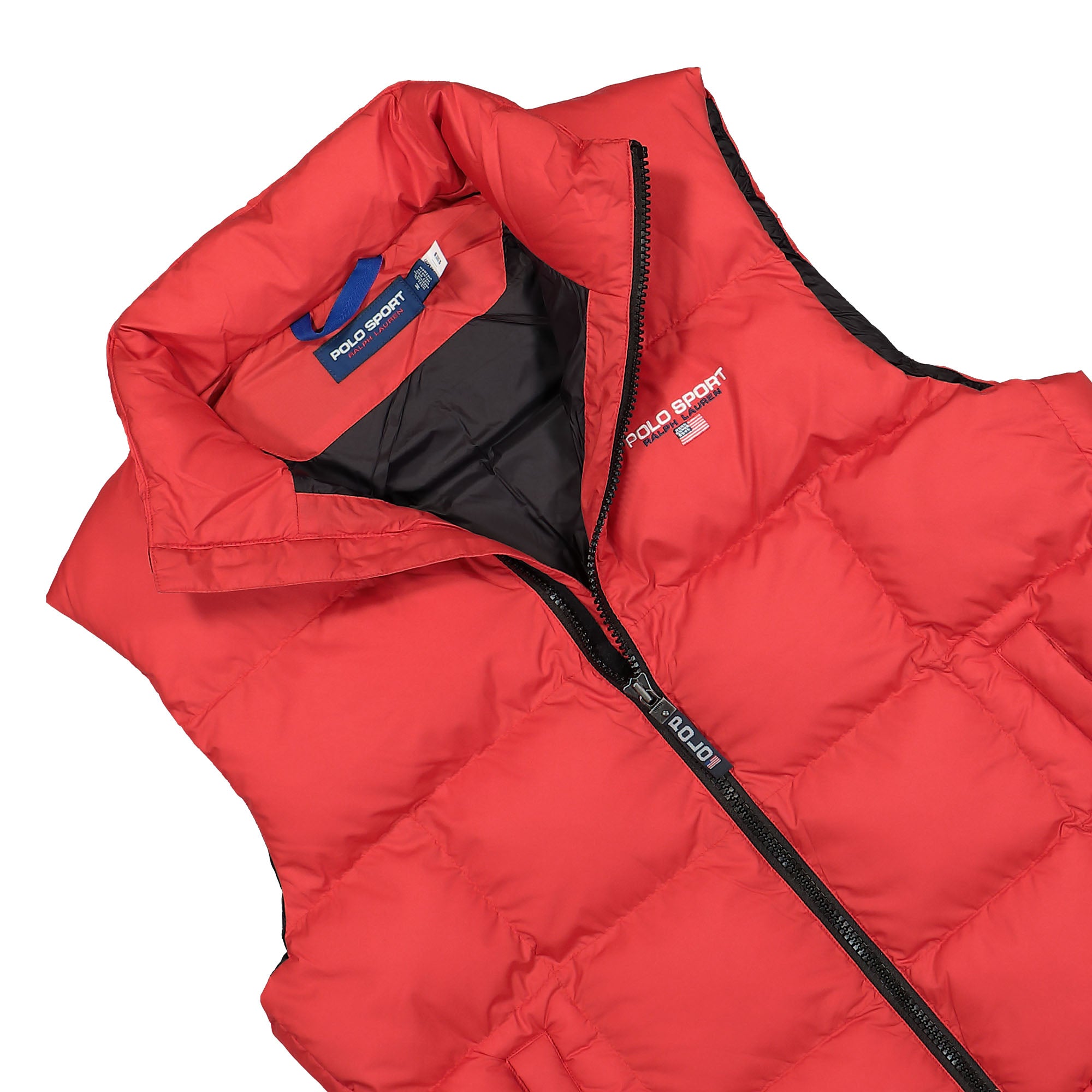Polo Ralph Lauren Polo Sport Insulated Vest RL2000 Red Vests Close-up | Overkill