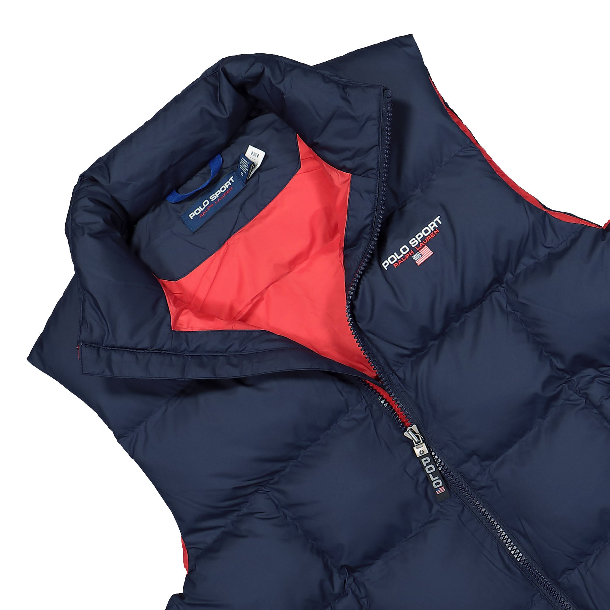 Polo Ralph Lauren Polo Sport Insulated Vest Newport Navy Vests Close-up | Overkill