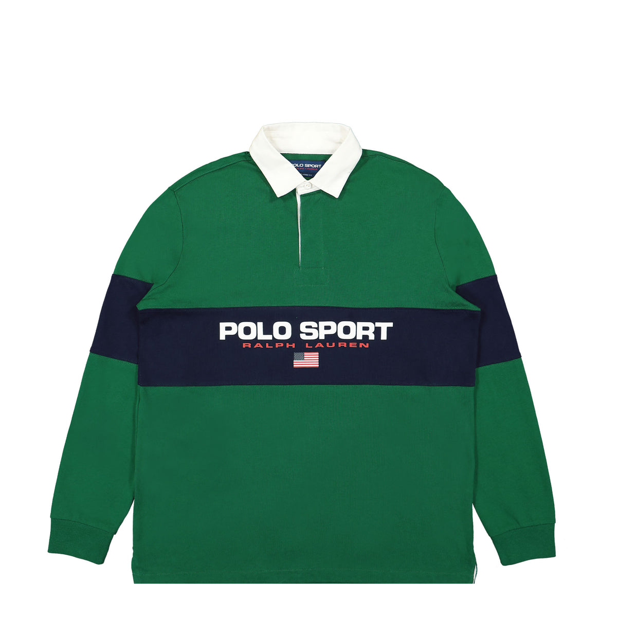 Ralph Lauren POLO SPORT Long Sleeve Rugby Shirt Men's M / eaa490333