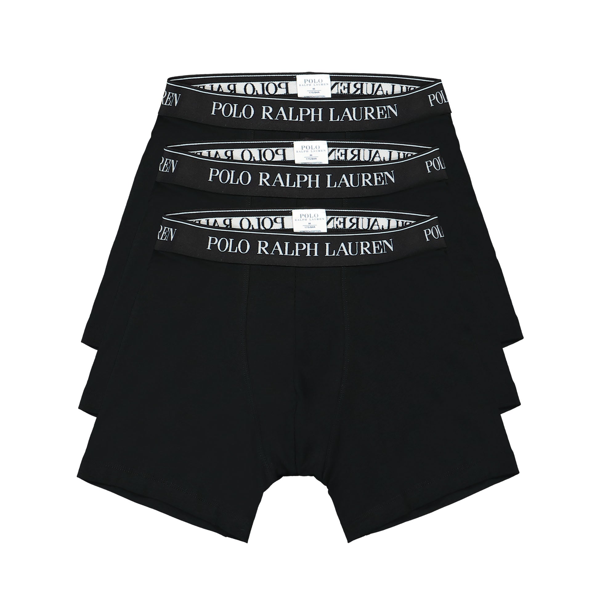 Polo Ralph Lauren Boxer Briefs 3 Pack Black Underwear 714835887002 | Overkill