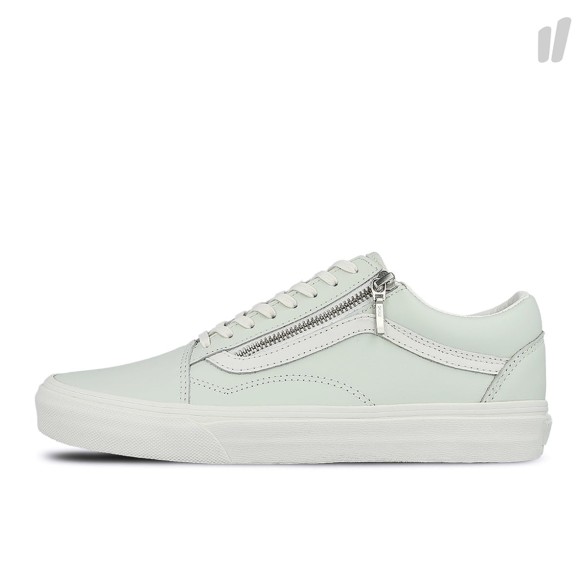 Vans old skool zip leather Zephier Blue Sneakers 493MRI | Overkill