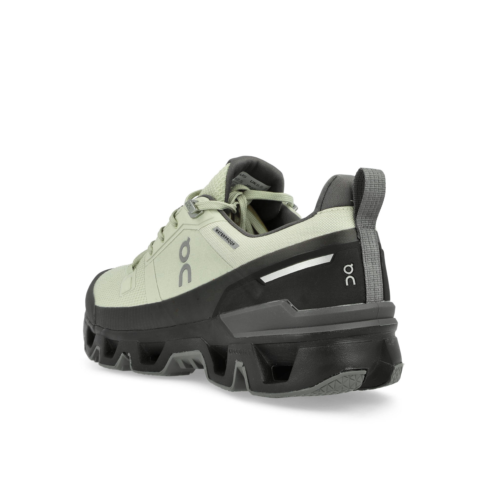 On Cloudwander Waterproof Sand / Black Low Top Sneakers Material | Overkill