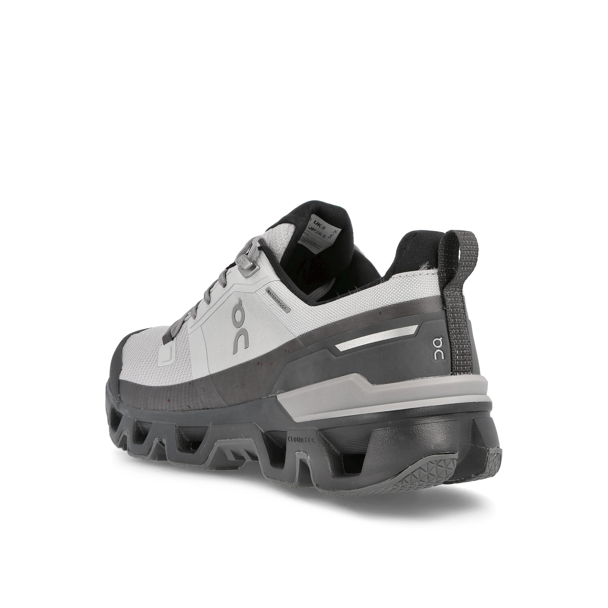 On Cloudwander Waterproof Glacier-Eclipse Sneakers Material | Overkill