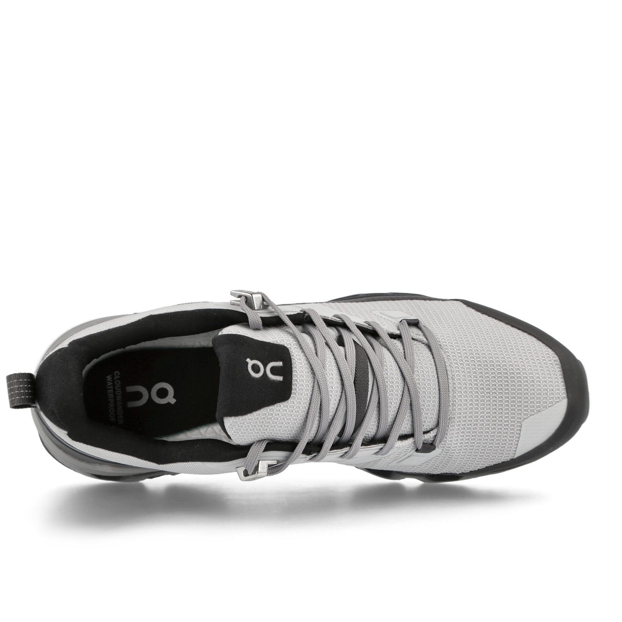 On Cloudwander Waterproof Glacier-Eclipse Sneakers Detail View 1 | Overkill