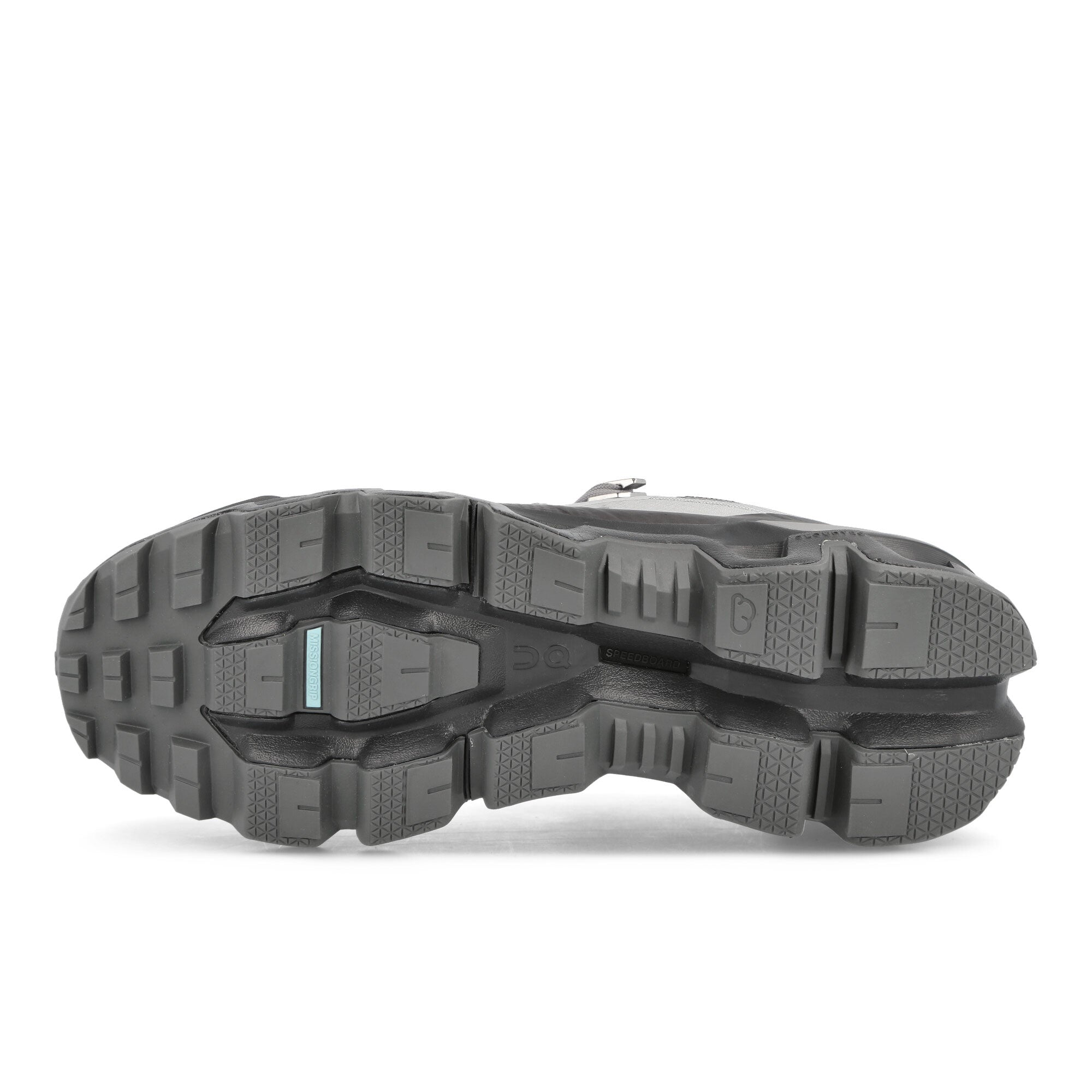 On Cloudwander Waterproof Glacier-Eclipse Sneakers Detail View 2 | Overkill