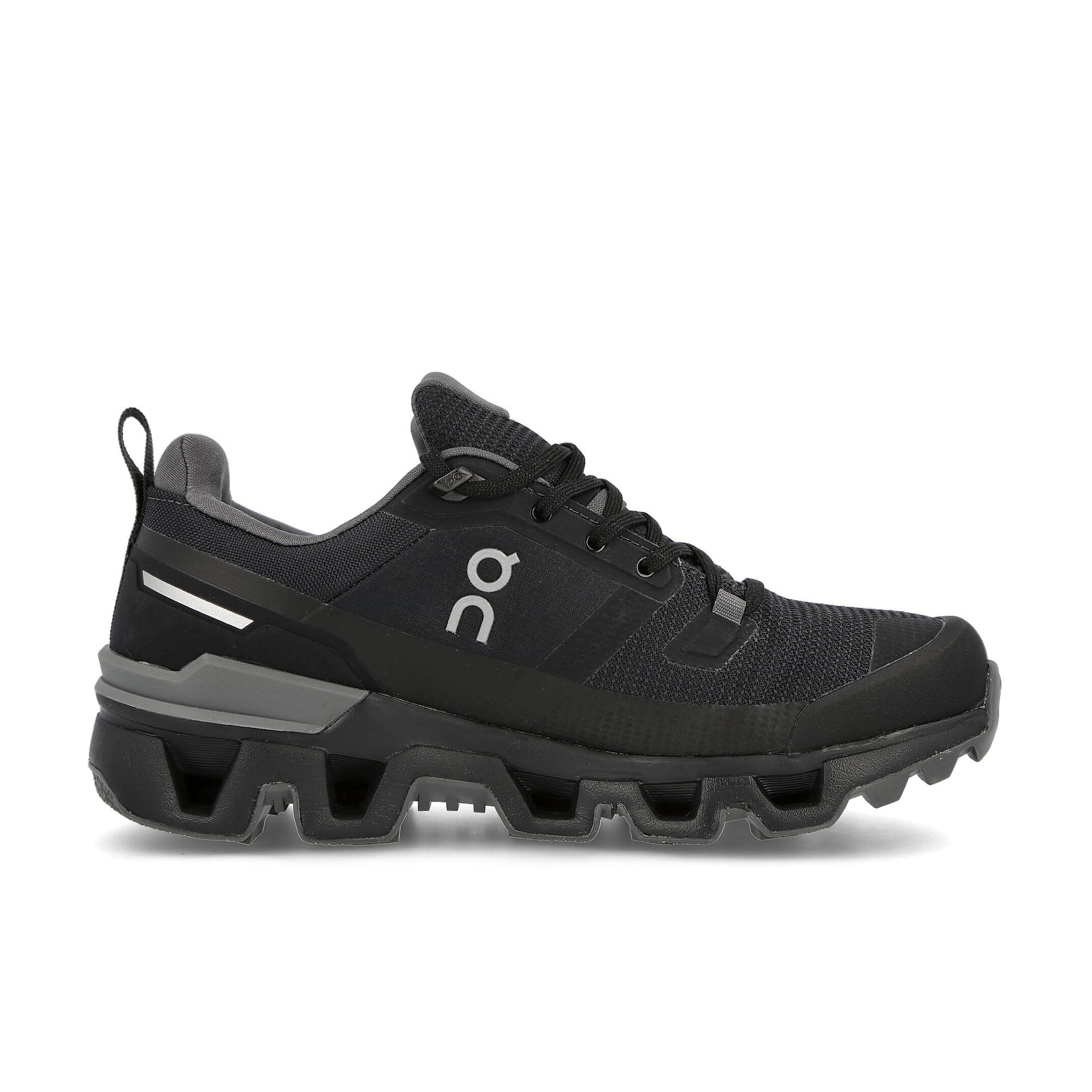 On Cloudwander Waterproof Black Low Top Sneakers Silhouette | Overkill