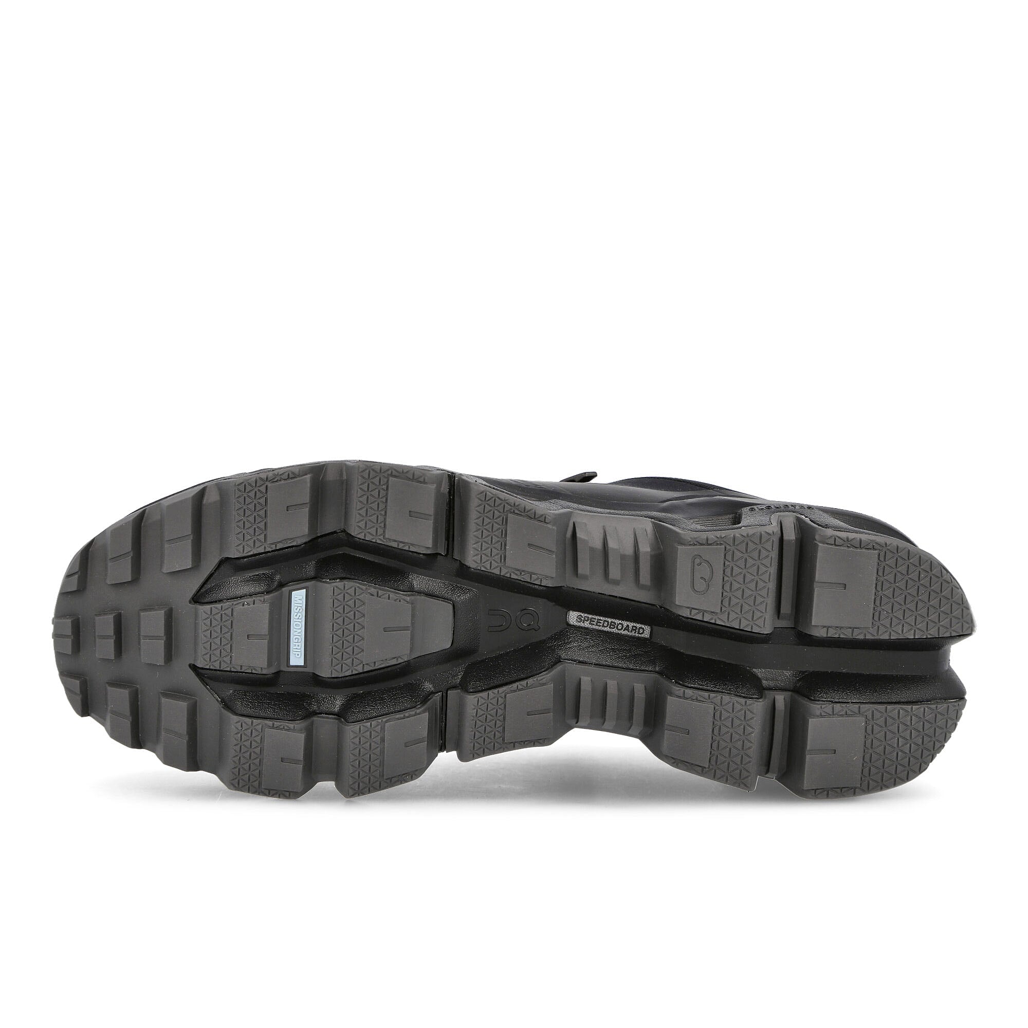 On Cloudwander Waterproof Black / Eclipse Low Top Sneakers Detail View 1 | Overkill