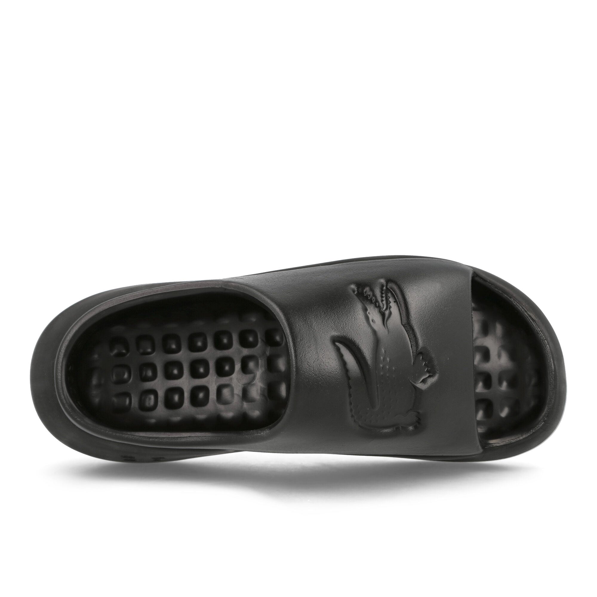 Lacoste Serve Slide 3.0 123 1 CMA Black-Black Slides, Sandals & Slippers Detailfoto | Overkill