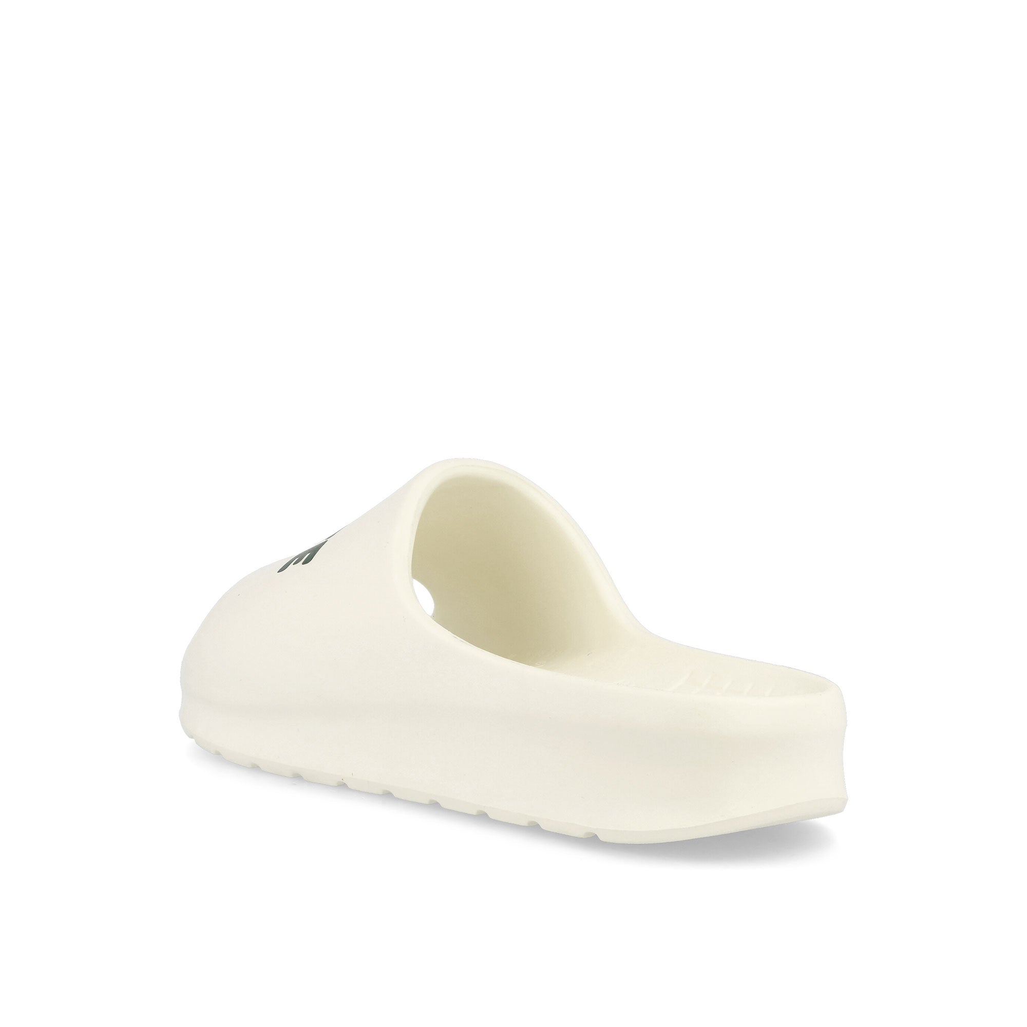 Lacoste Serve Slide 2.0 123 2 CMA Off White-Green Slides, Sandals & Slippers Close Up | Overkill