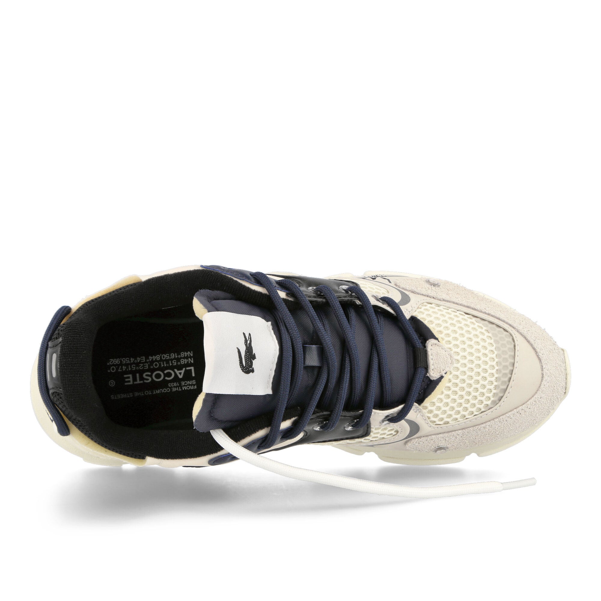 Lacoste L003 Neo 123 1 SMA White-Black Sneakers Detailfoto | Overkill