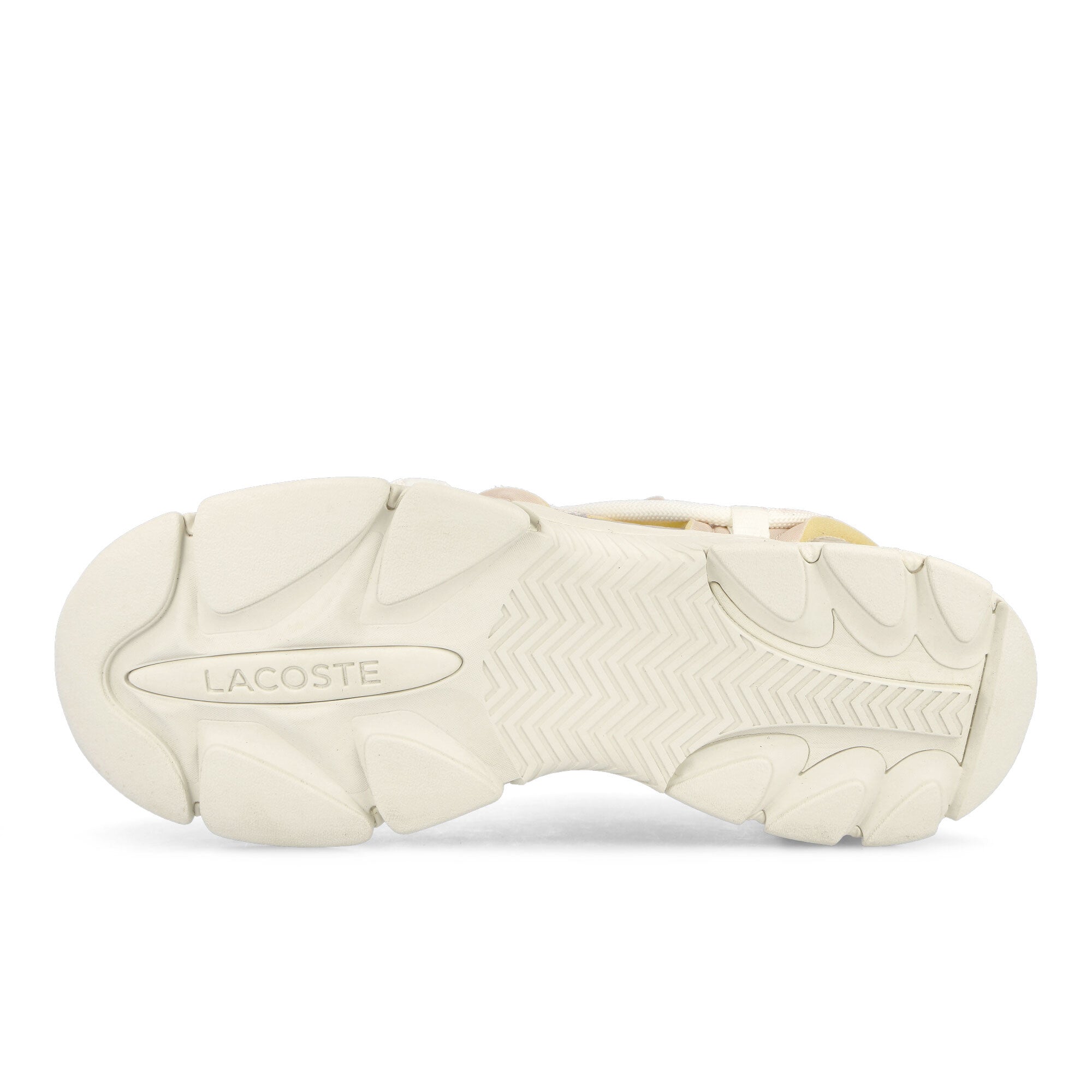 Lacoste L003 Active RWY 123 1 SMA Off White Low Top Sneakers Detail View 1 | Overkill