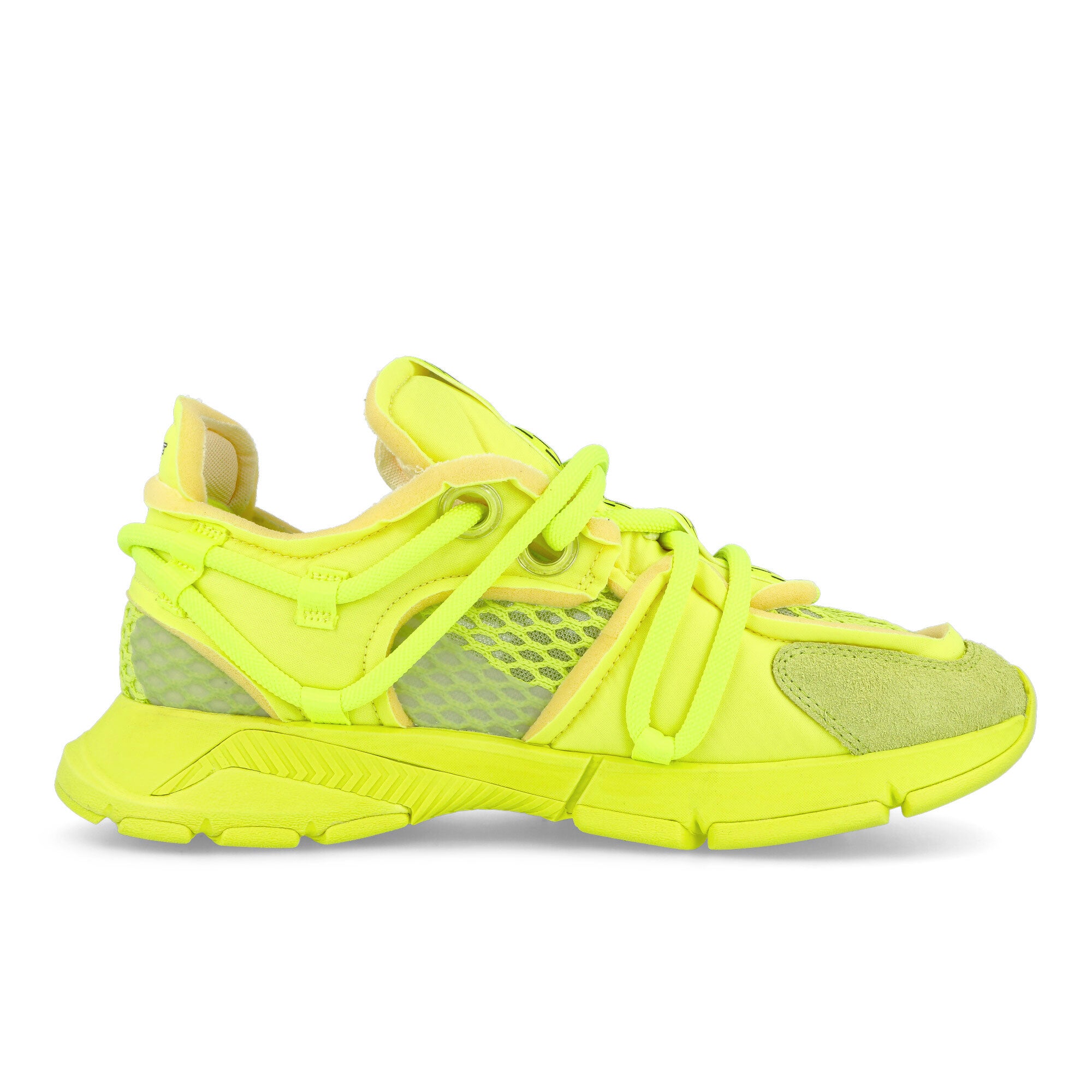 Lacoste L003 Active RWY 123 1 SMA Yellow Low Top Sneakers Silhouette | Overkill