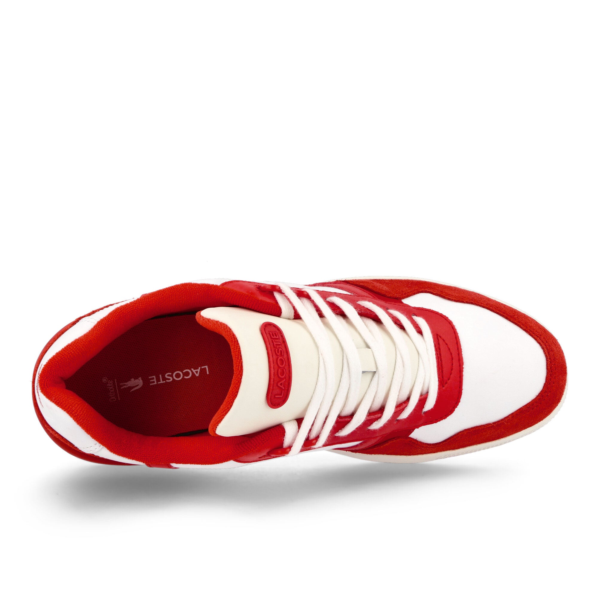 Lacoste T-Clip 123 5 SMA White-Red Low Top Sneakers Detailfoto | Overkill
