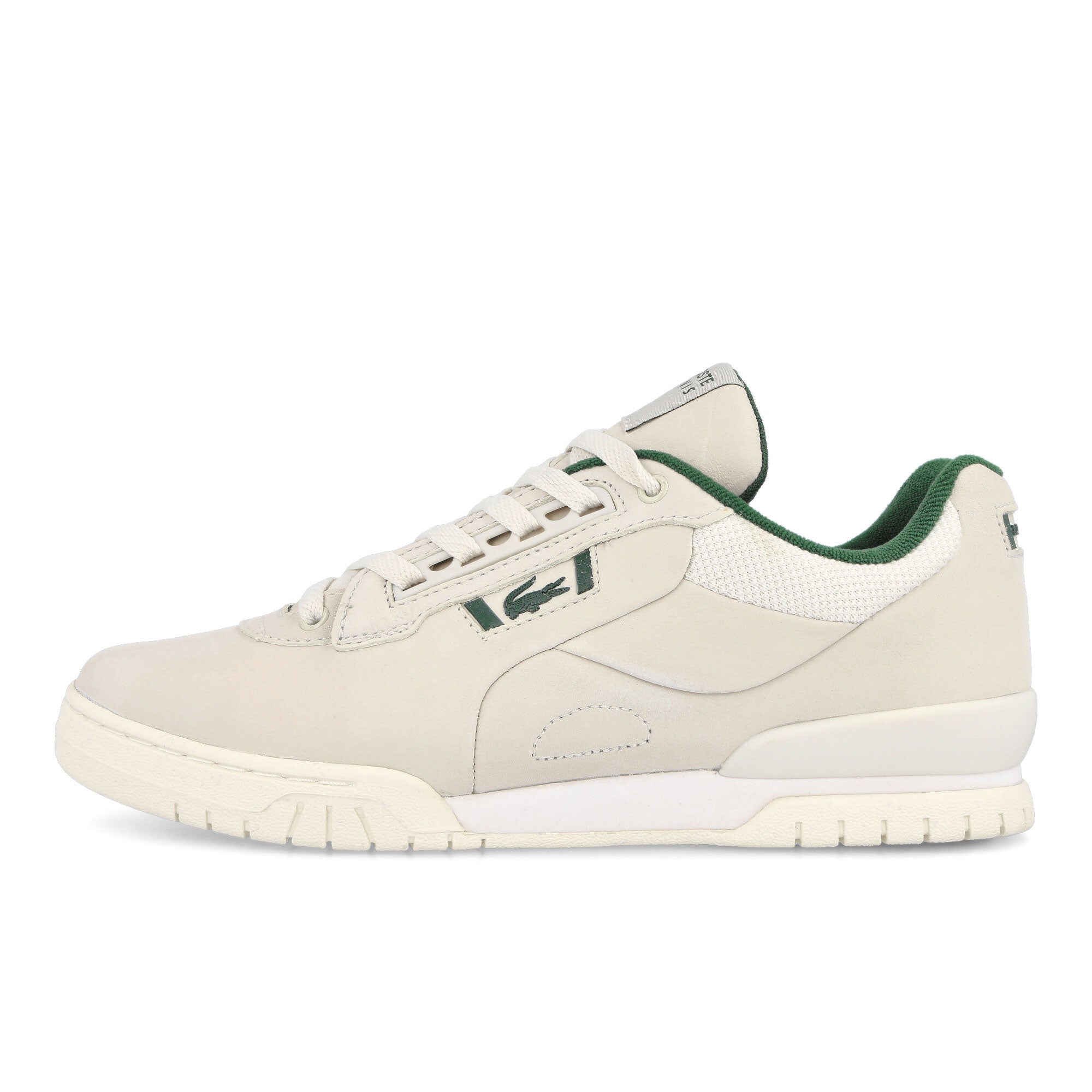 Lacoste M89 123 2 SMA Off White-Dark Green Low Top Sneakers 745SMA00871Y5 | Overkill