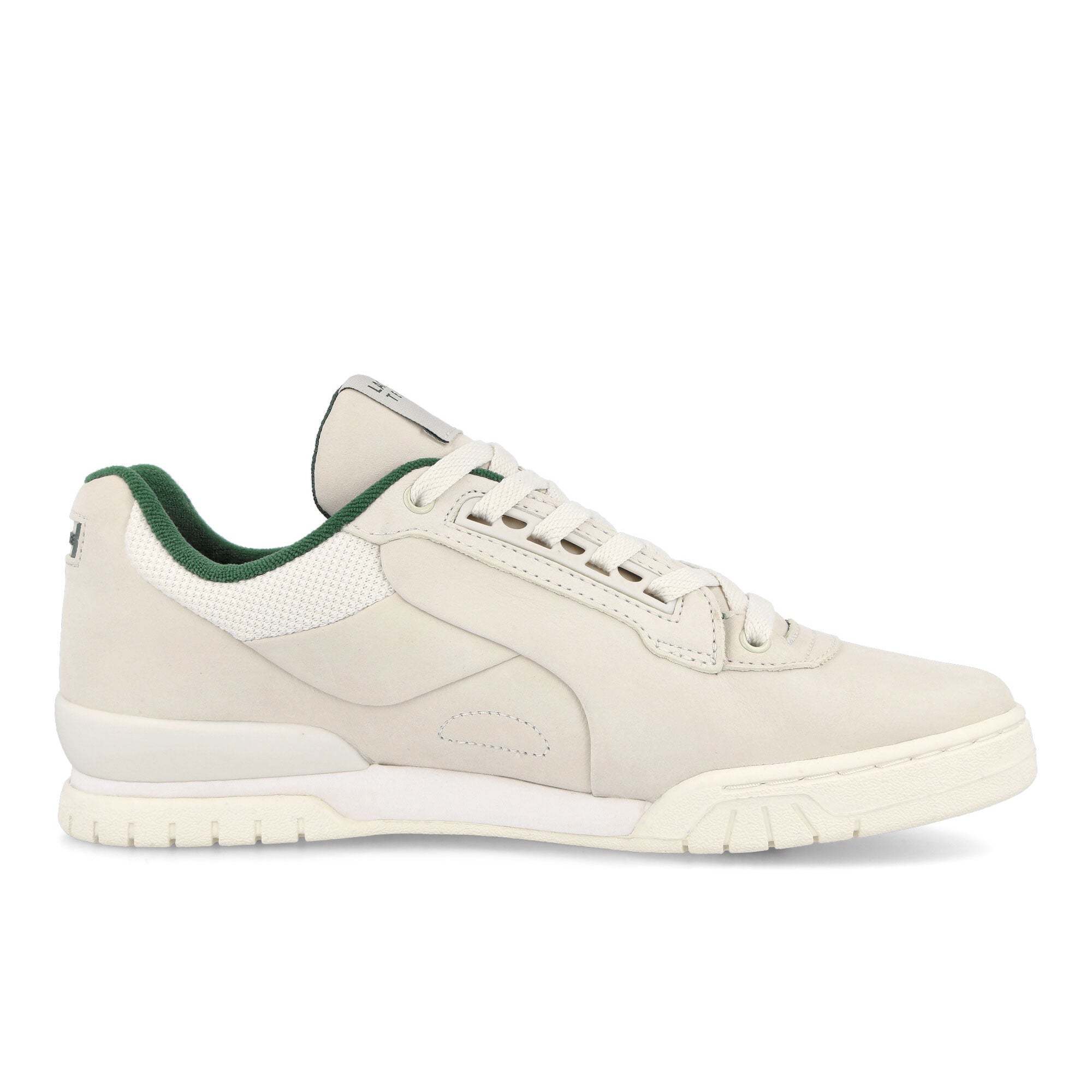 Lacoste M89 123 2 SMA Off White-Dark Green Low Top Sneakers Silhouette | Overkill