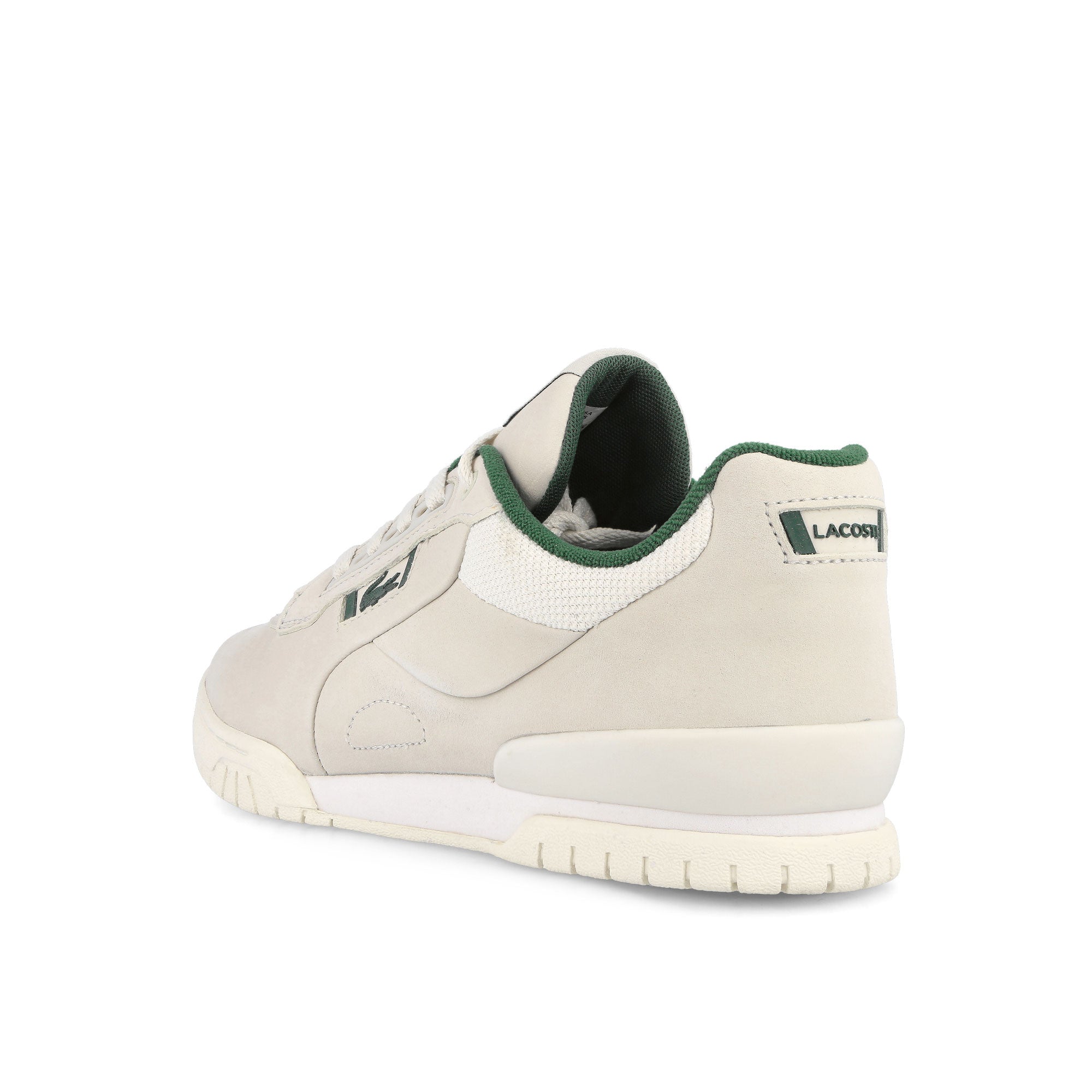 Lacoste M89 123 2 SMA Off White-Dark Green Low Top Sneakers Material | Overkill