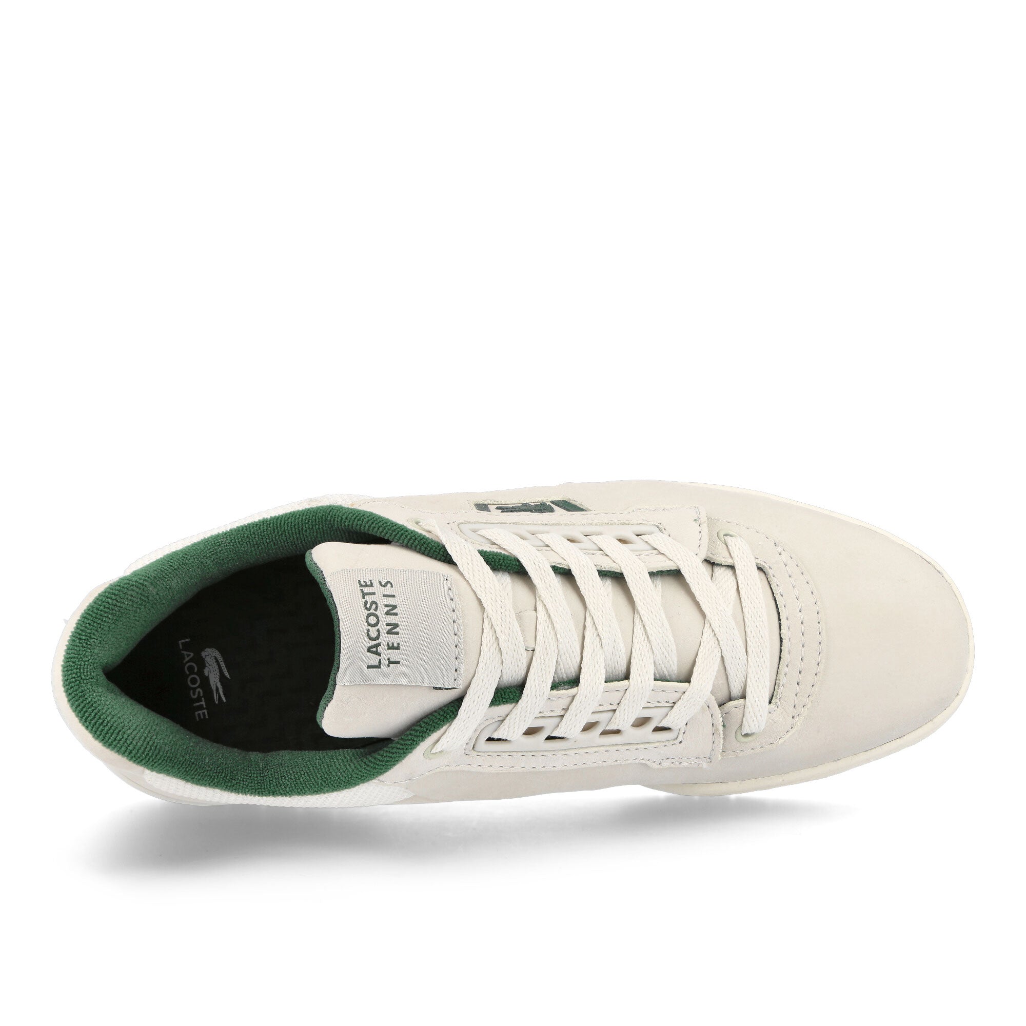 Lacoste M89 123 2 SMA Off White-Dark Green Low Top Sneakers Detailfoto | Overkill