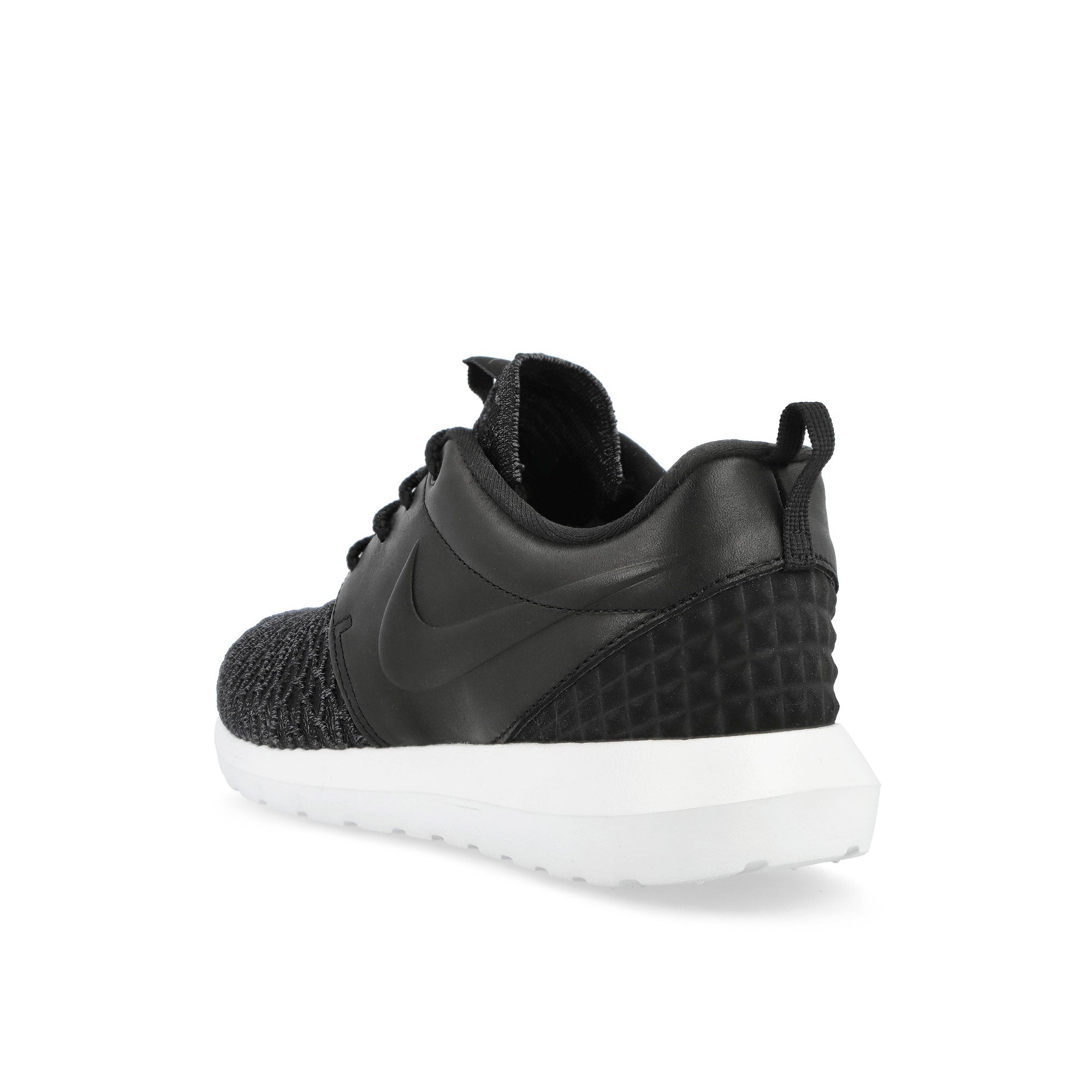 Nike Roshe NM Flyknit Premium Black / Black - Dark Grey - White Sneaker 746825 001 Material | Overkill