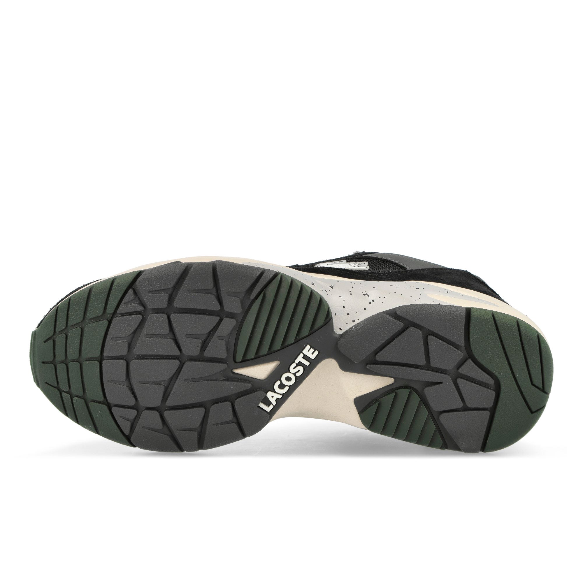 Lacoste Storm 96 Lo VTG 223 1 SMA Black-Dark Grey Low Top Sneakers Detail View 1 | Overkill