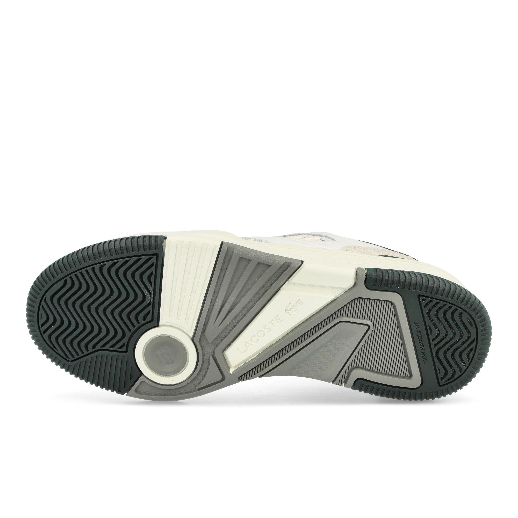 Lacoste Lineshot 223 3 SMA White-Dark Green Low Top Sneakers Detail View 1 | Overkill