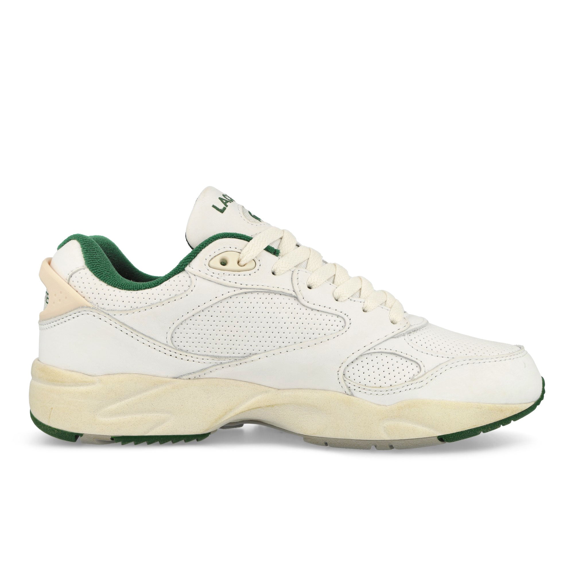 Lacoste Storm 96 Lo VTG 223 2 SMA White-Off White Low Top Sneakers Silhouette | Overkill