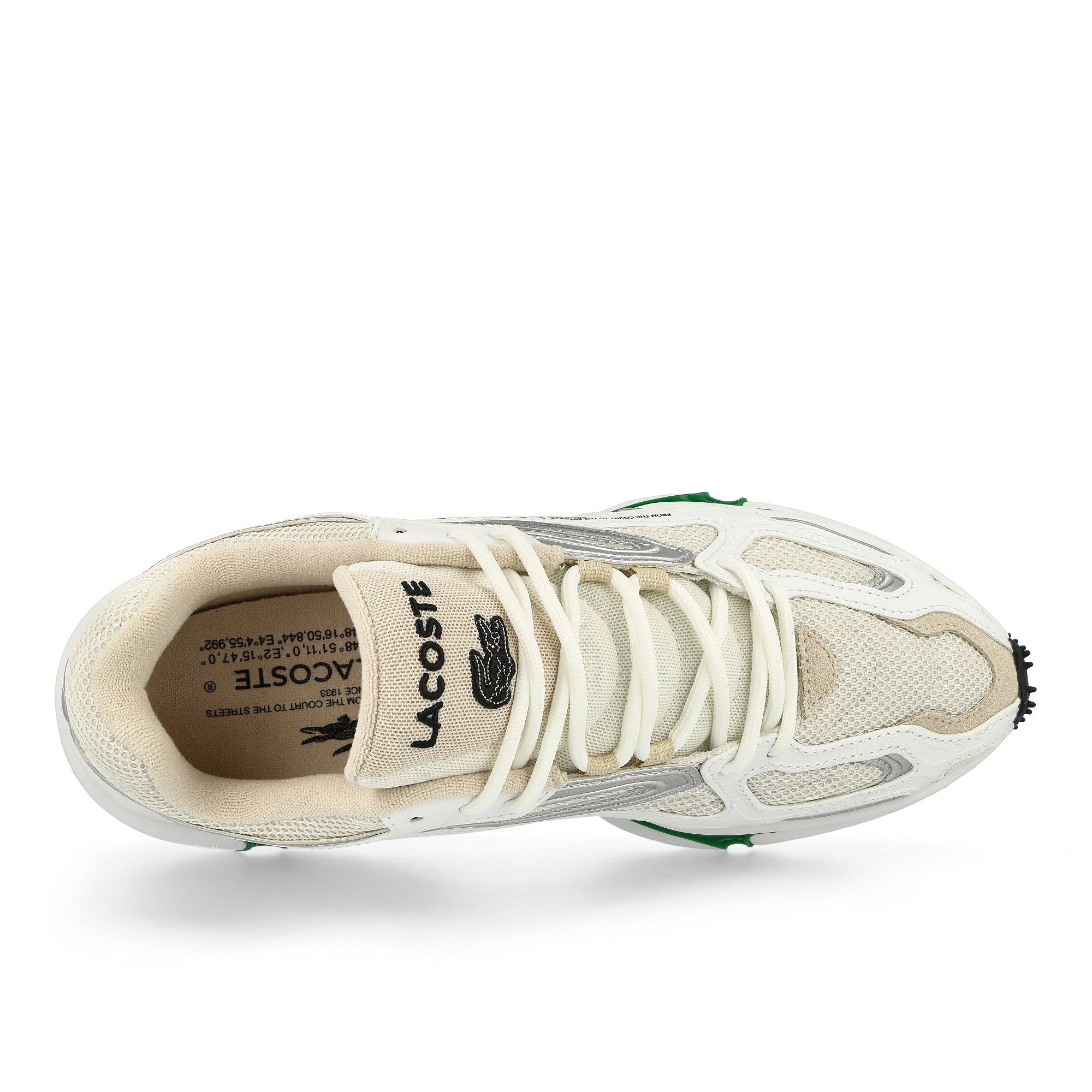 Lacoste L003 2K24 124 1 SMA White / Green Low Top Sneakers Detailfoto | Overkill