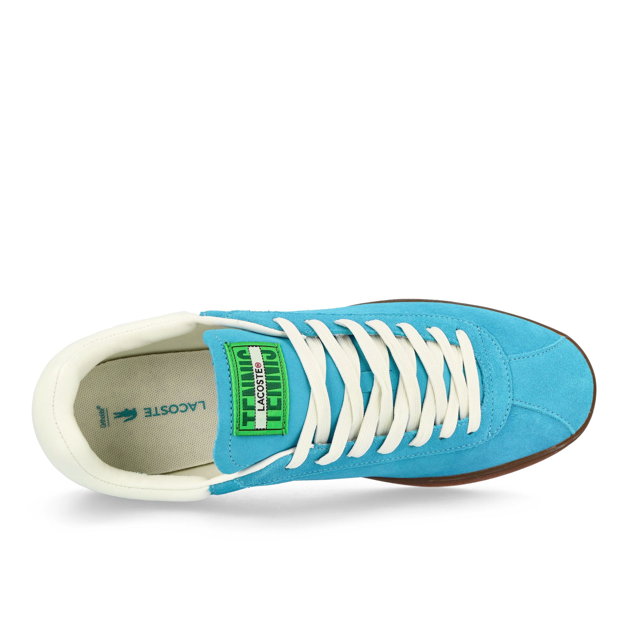 Lacoste Baseshot 124 1 SMA Blue / Gum Low Top Sneakers Detailfoto | Overkill
