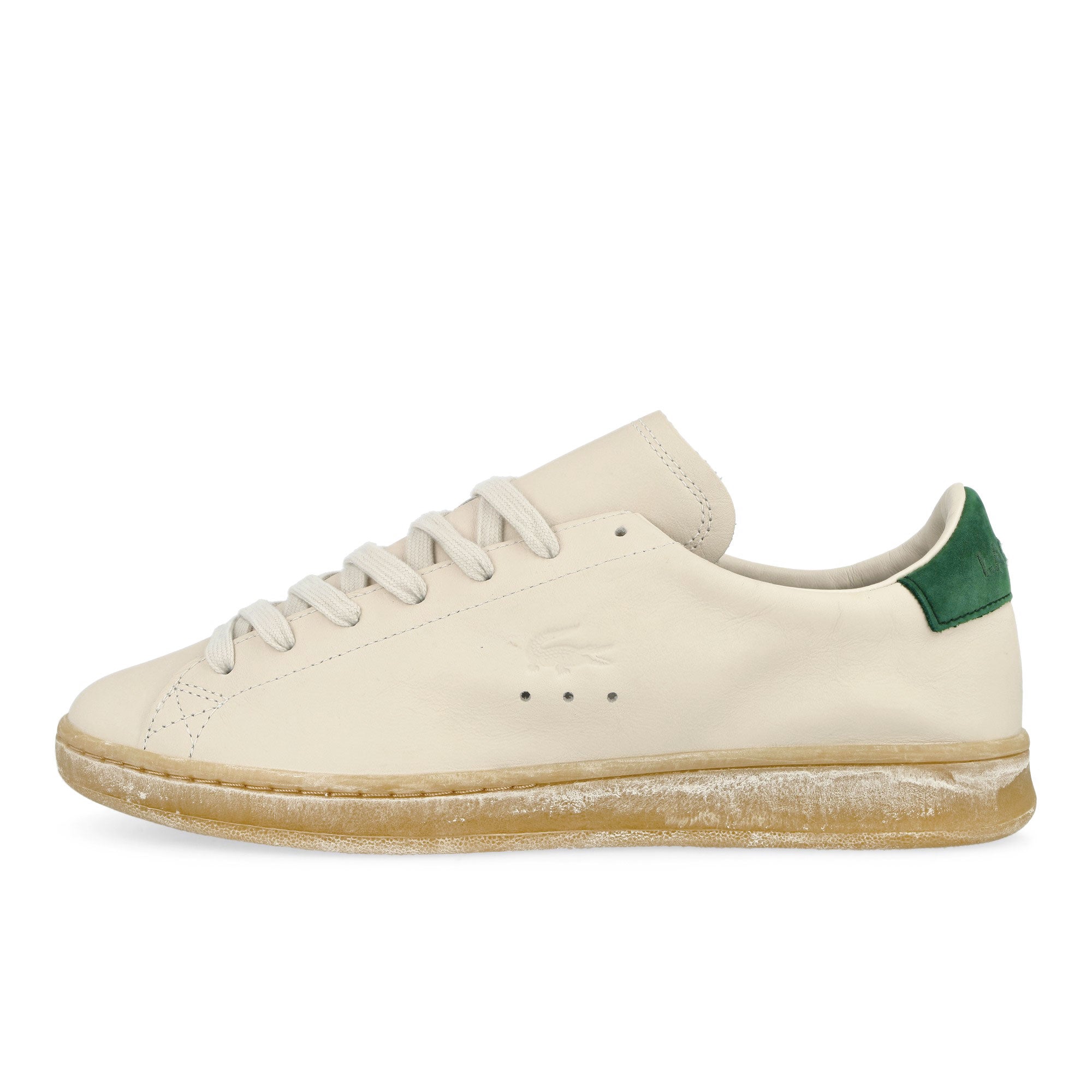 Lacoste Carnaby SET 224 4 SMA Off White / Gum Low Top Sneakers 748SMA001440F | Overkill