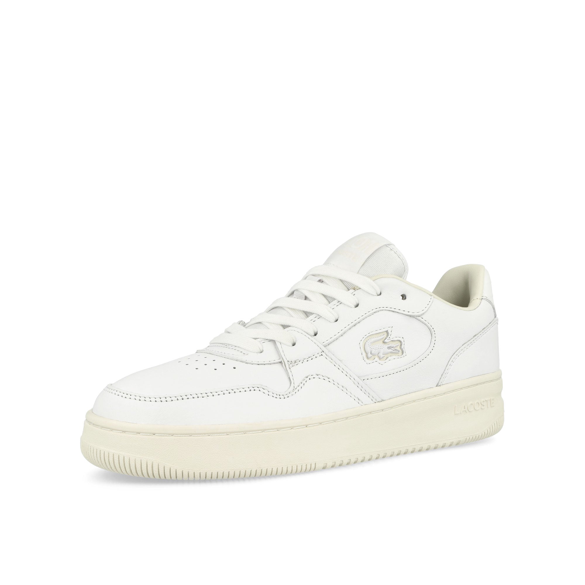 Lacoste L001 SET 224 5 SMA White / Off White Low Top Sneakers Close Up | Overkill
