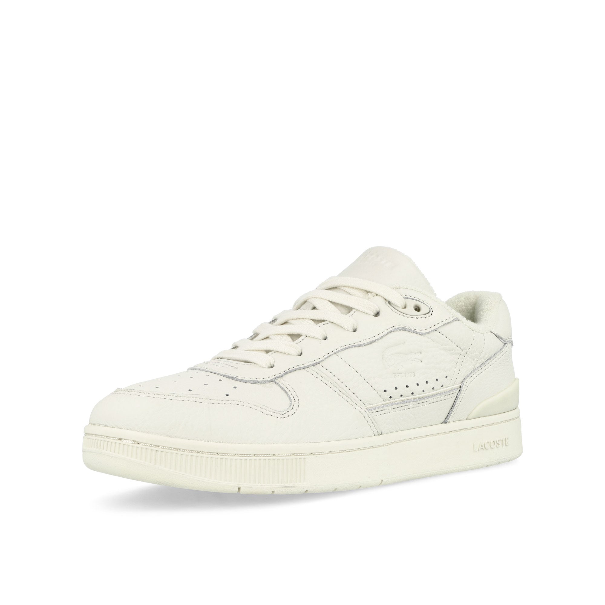 Lacoste T-Clip SET 224 5 SMA Off White / Off White Low Top Sneakers Close Up | Overkill