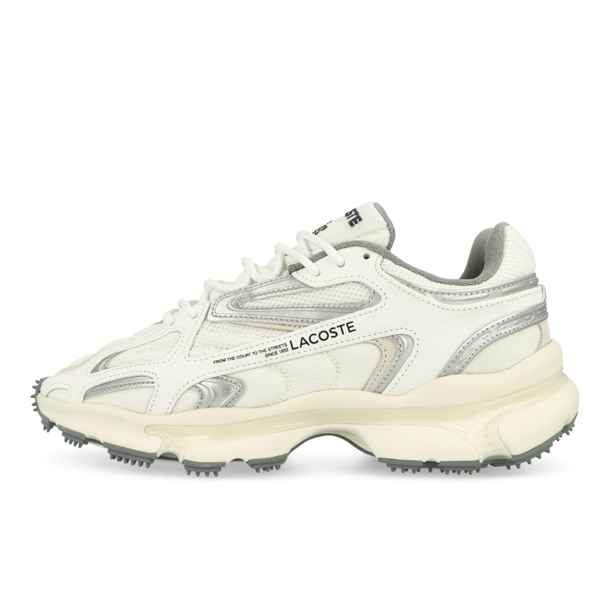 Lacoste L003 2K24 224 1 SMA White / Grey Low Top Sneakers 748SMA0058081 | Overkill